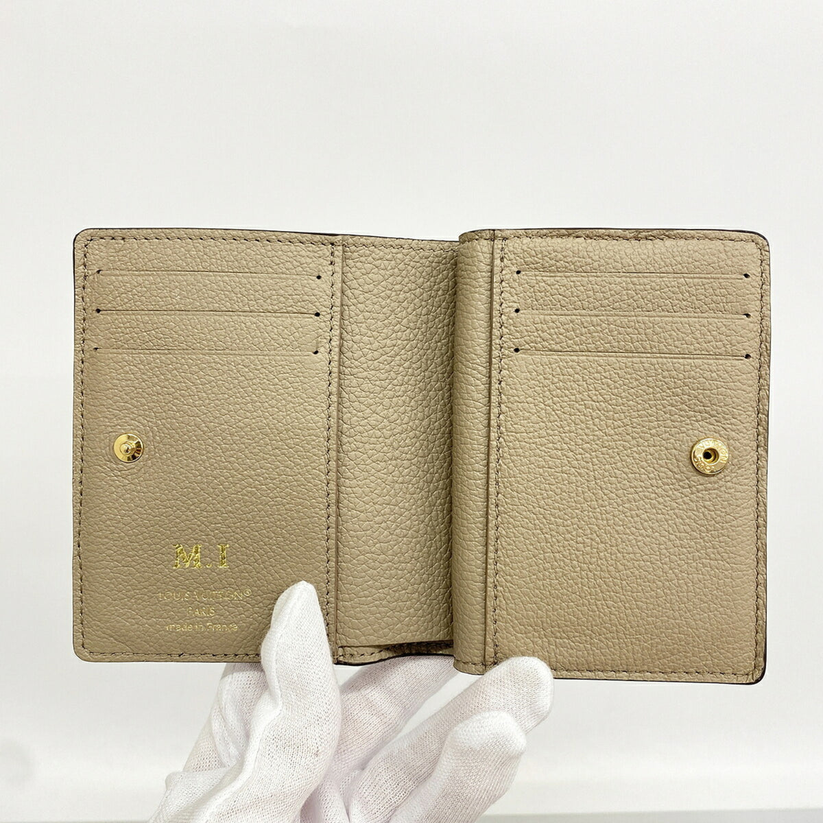Louis Vuitton Cream Tourterelle Wallet (Bi-Fold) (Pre-Owned)