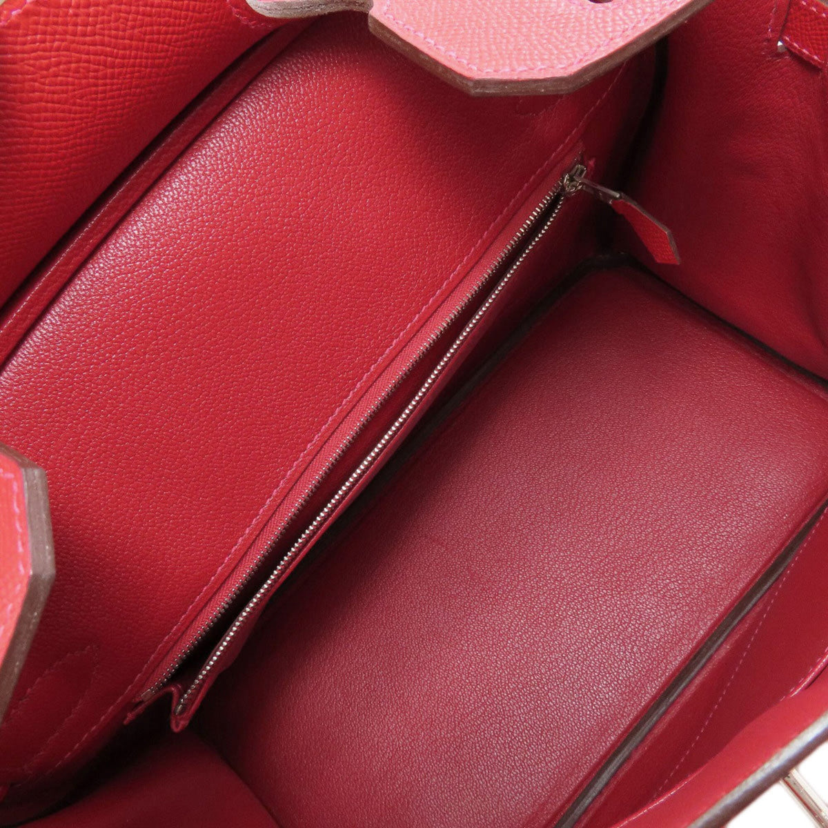 Hermes Red Color Epsom Leather Handbag (Pre-Owned)