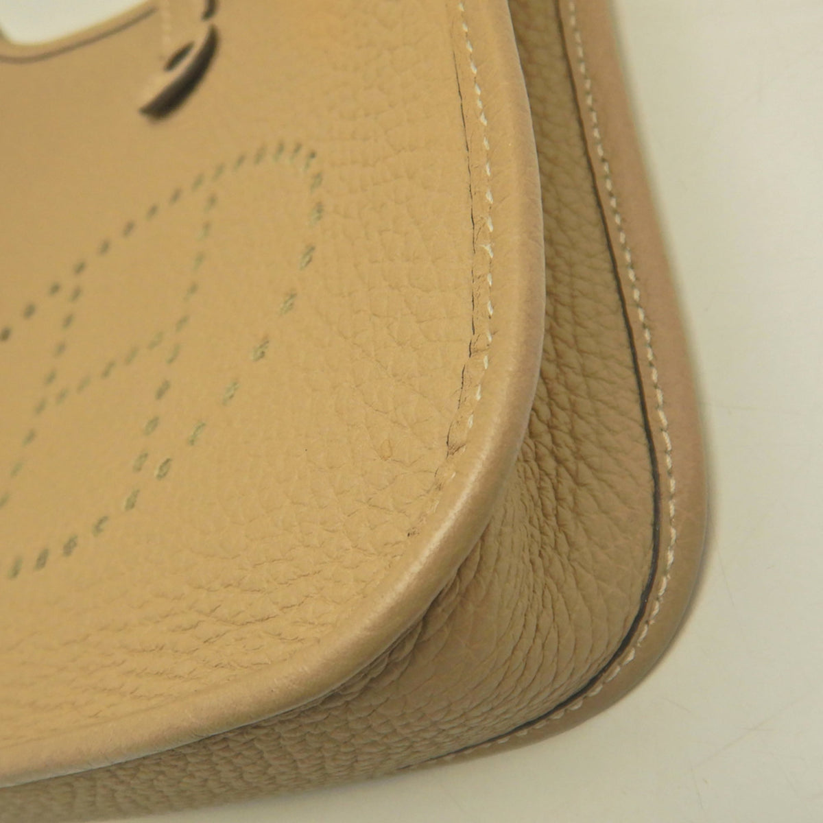 Hermes Brown Taurillon Clemence Leather Shoulder Bag (Pre-Owned)