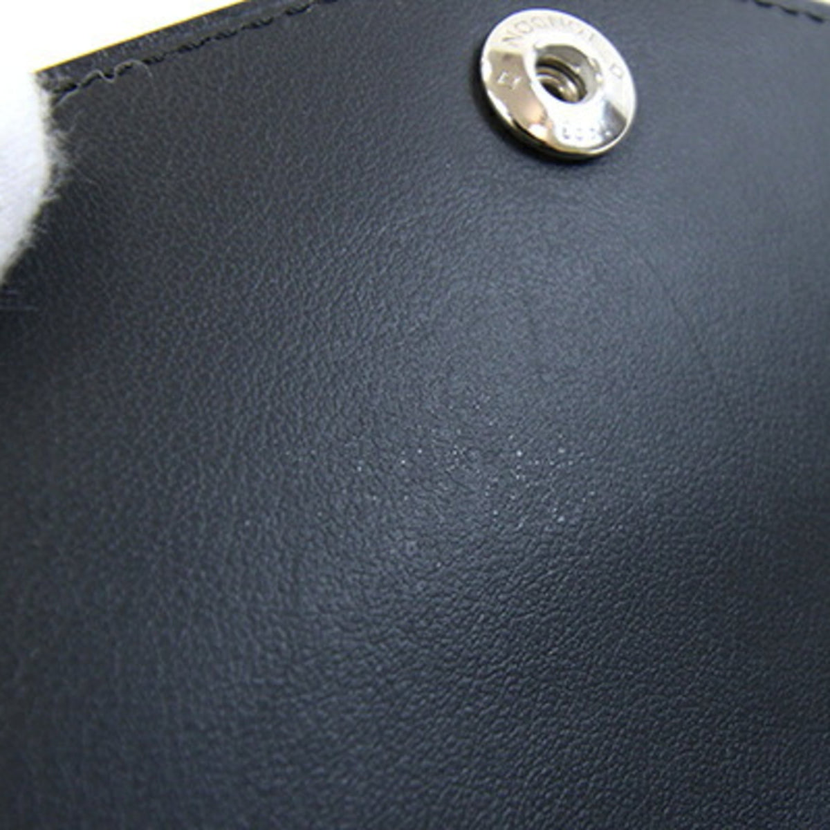 Dunhill Black Gray Pvc Leather Pochette Shoulder Bag (Pre-Owned)