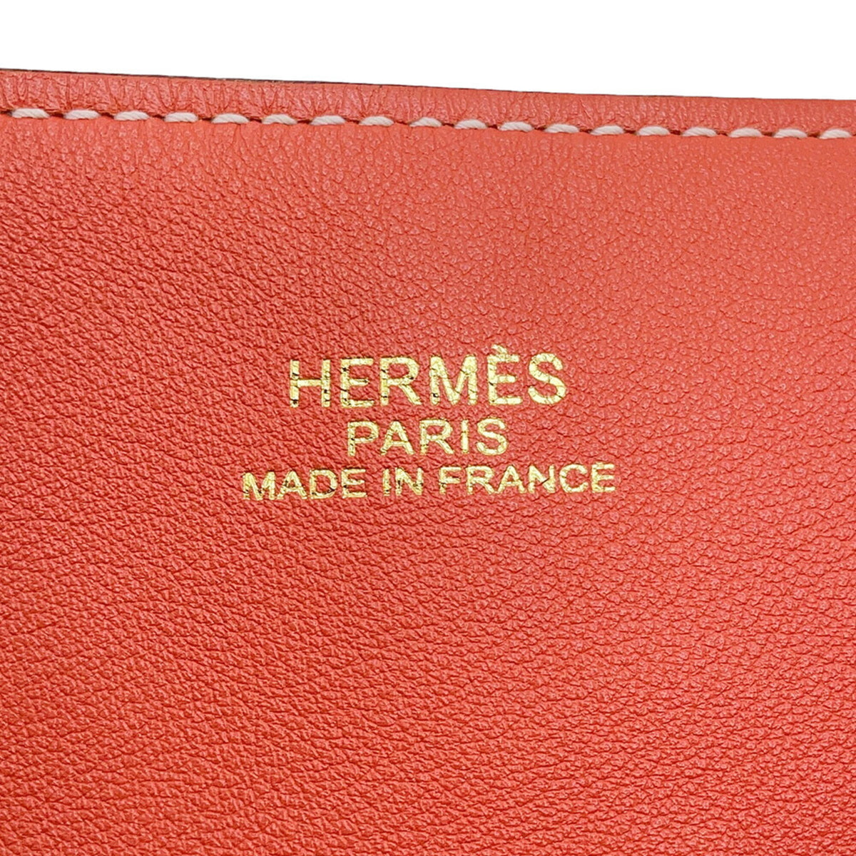 Hermes Bougainvillier Taurillon Clemence Leather Swift Leather Handbag (Pre-Owned)