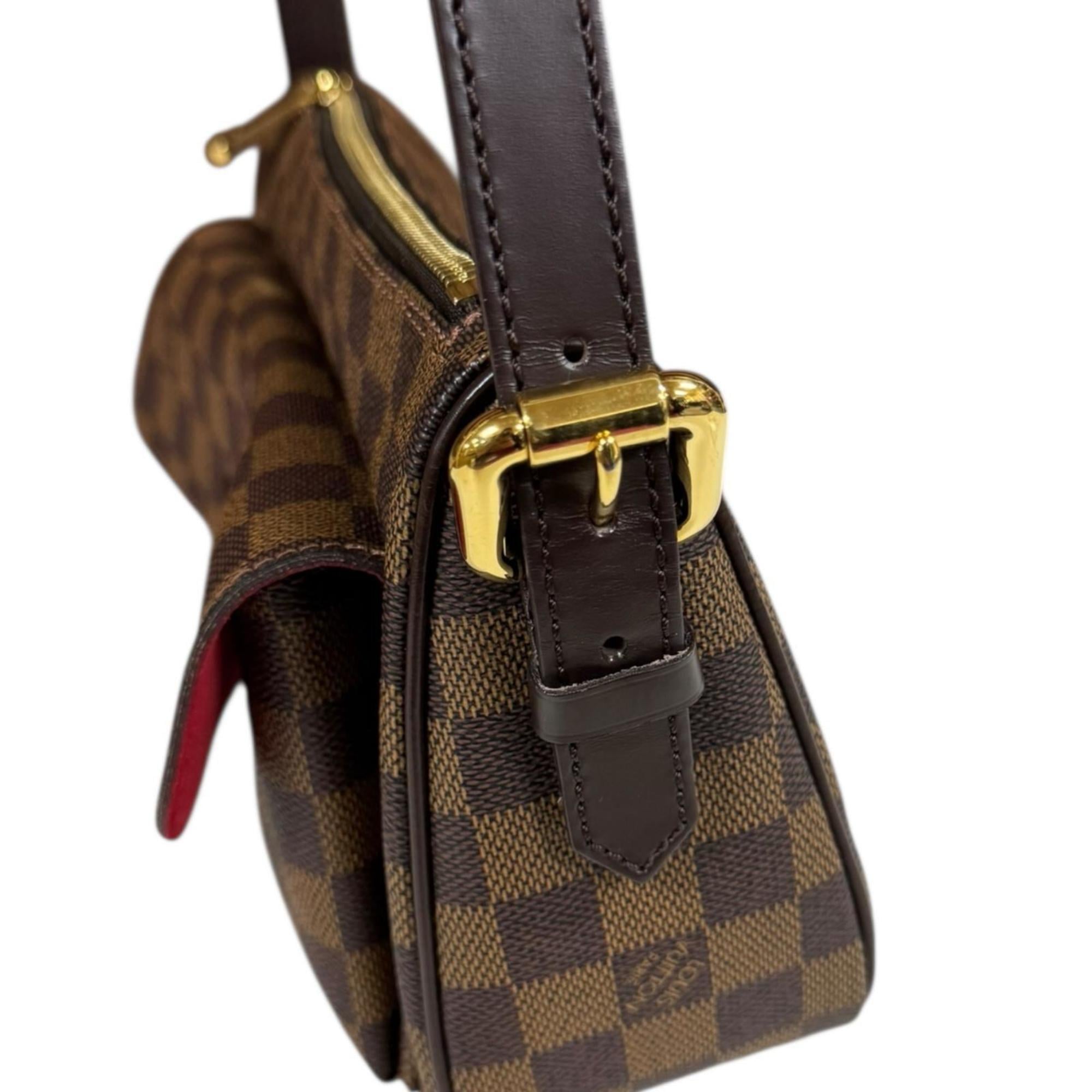 Louis Vuitton Damier Brown Damier Canvas Damier Canvas Shoulder Bag (Pre-Owned)