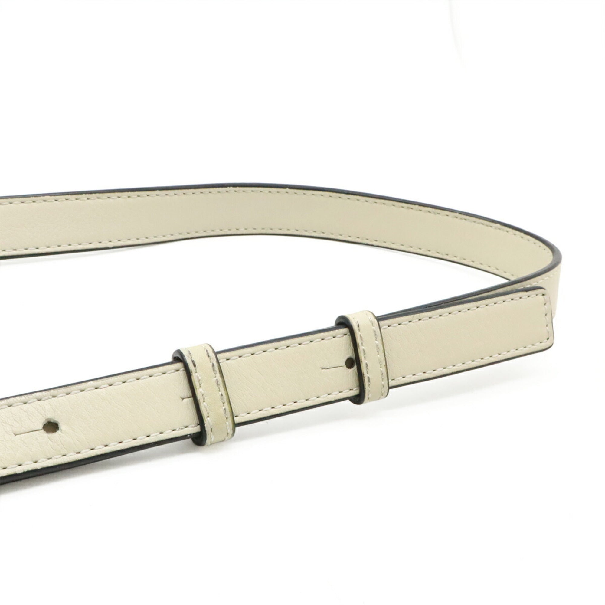 Loewe Hammock Ivory Leather Handbag Shoulder Bag (Pre-Owned)