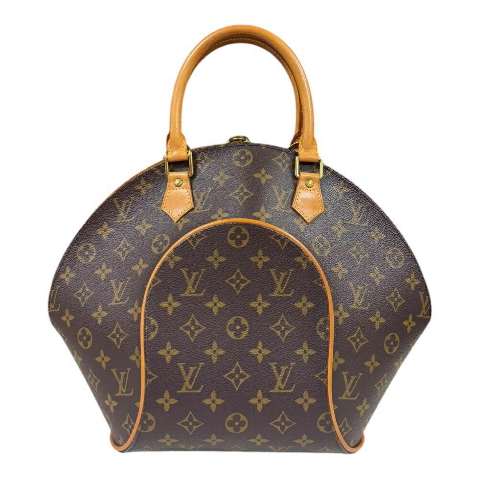 Louis Vuitton Brown Monogram Canvas Handbag (Pre-Owned)
