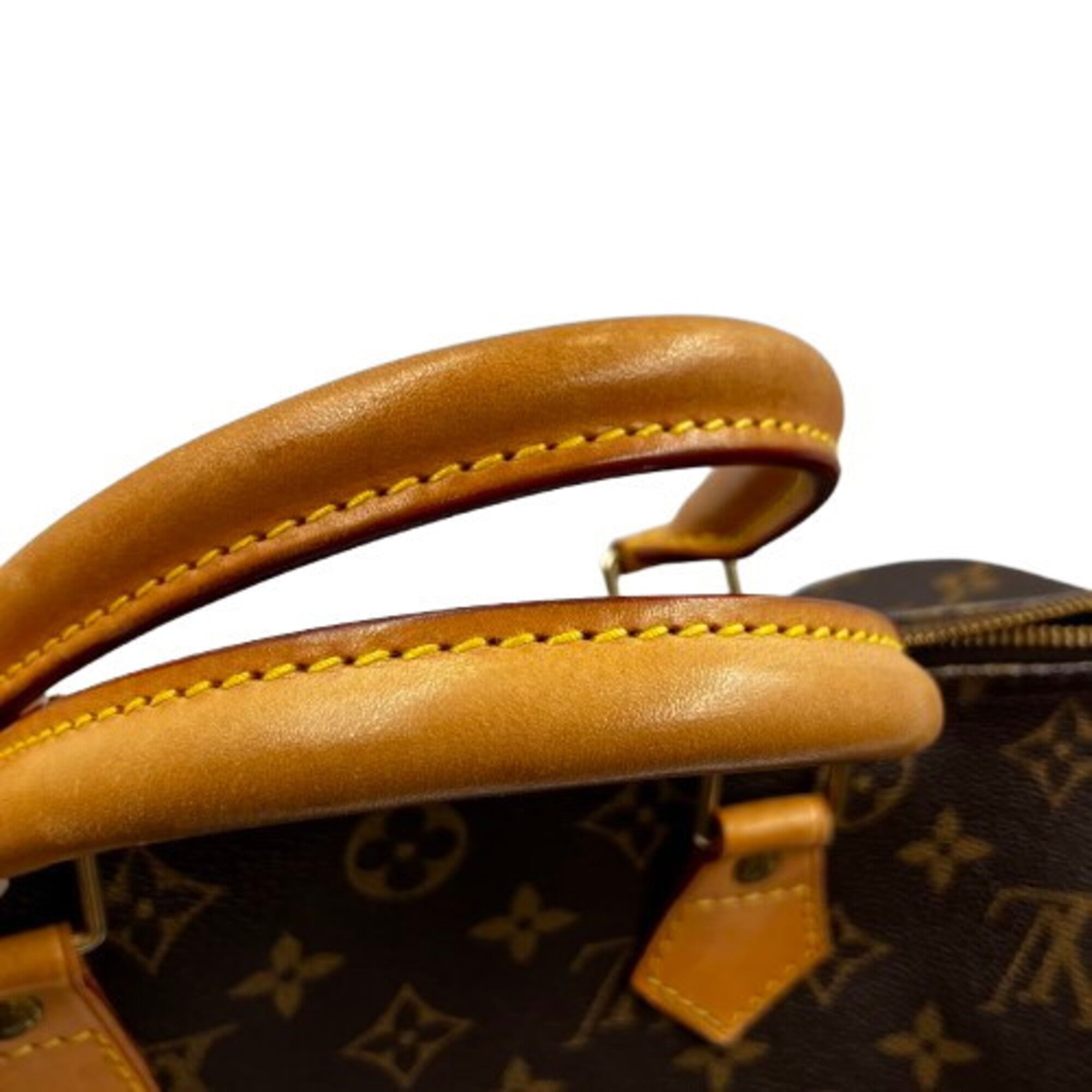 Louis Vuitton Brown Pvc Boston Bag Handbag (Pre-Owned)
