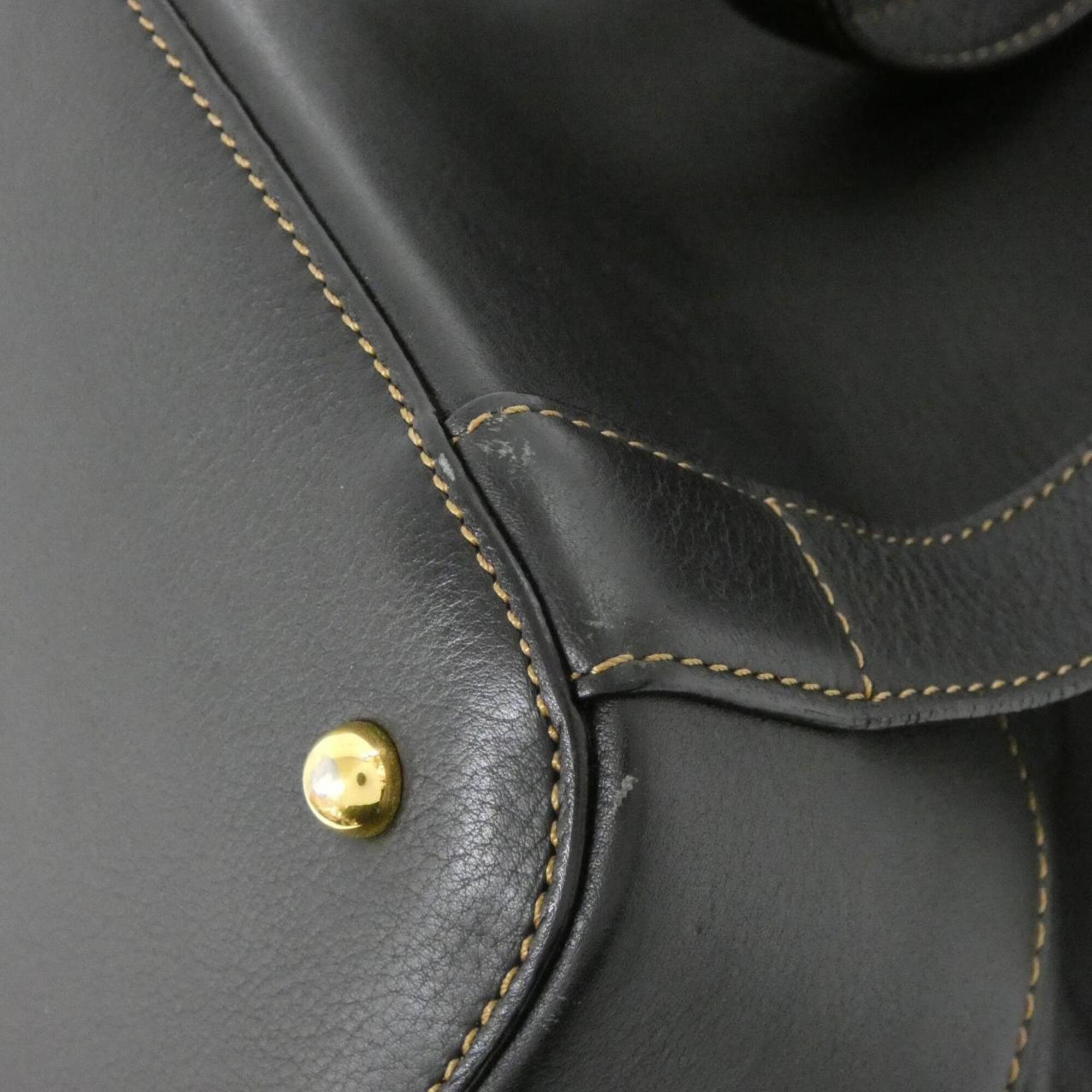 Loewe Black Leather Backpack (Pre-Owned)