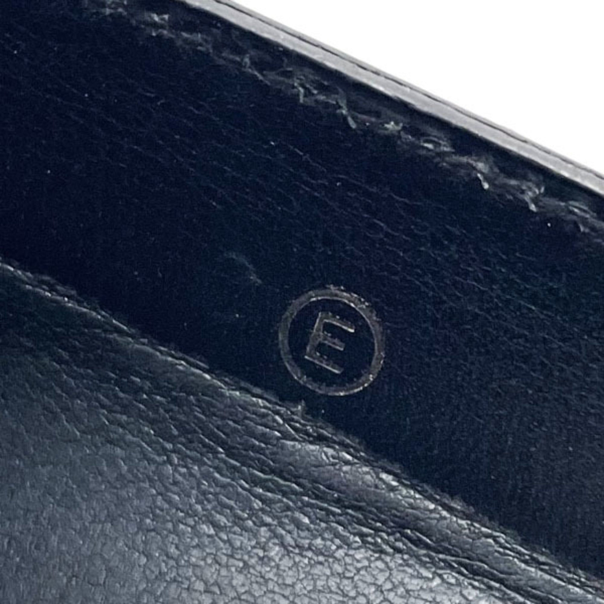 Hermes Black Leather Wallet (Bi-Fold) (Pre-Owned)