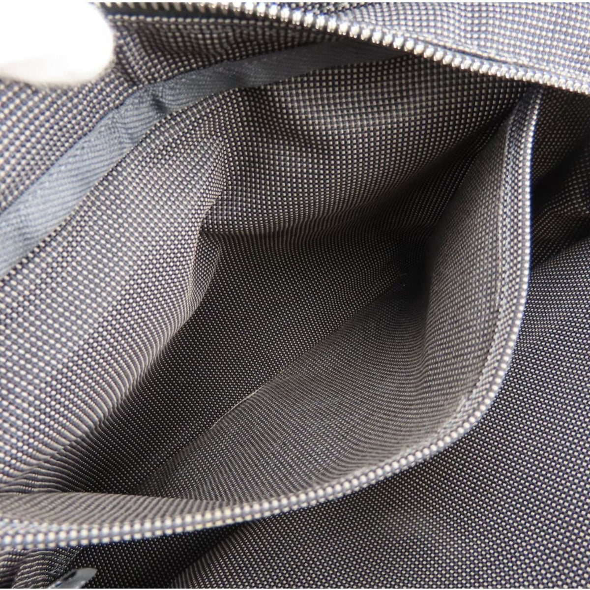 Hermes Her Line Gray Canvas Handbag (Pre-Owned)
