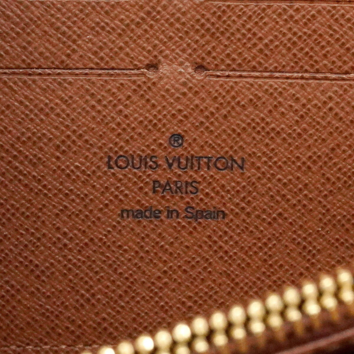 Louis Vuitton Brown Long Wallet (Bi-Fold) (Pre-Owned)
