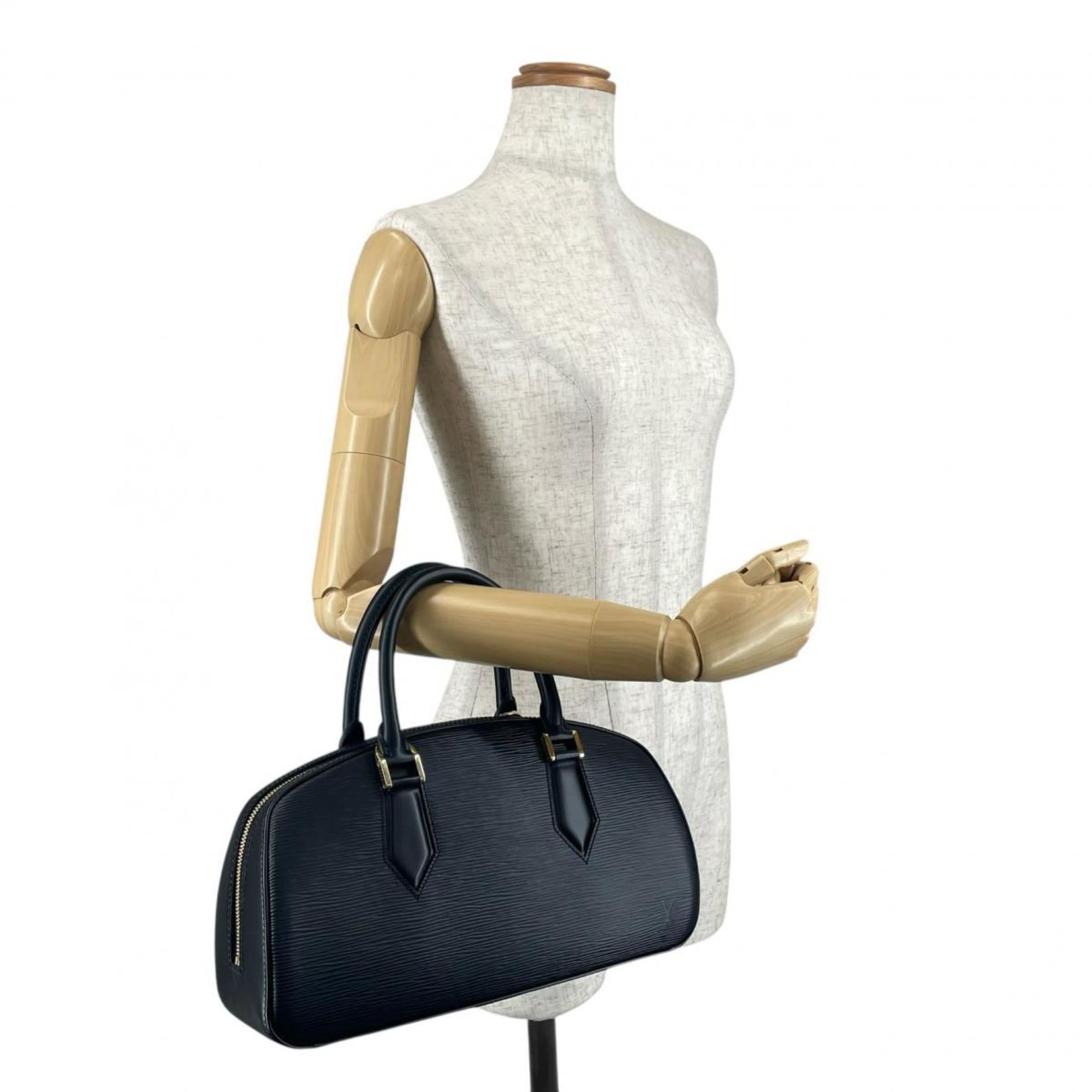 Louis Vuitton Black Noir Epi Leather Handbag (Pre-Owned)