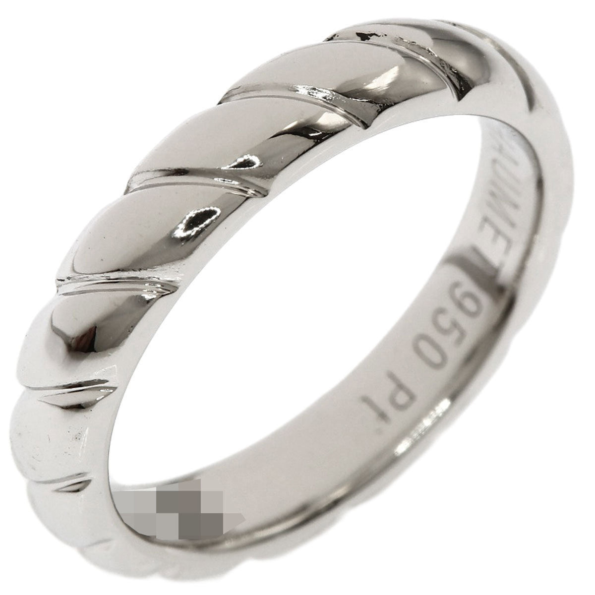 Chaumet Platinum 950 Band Ring (Pre-Owned)