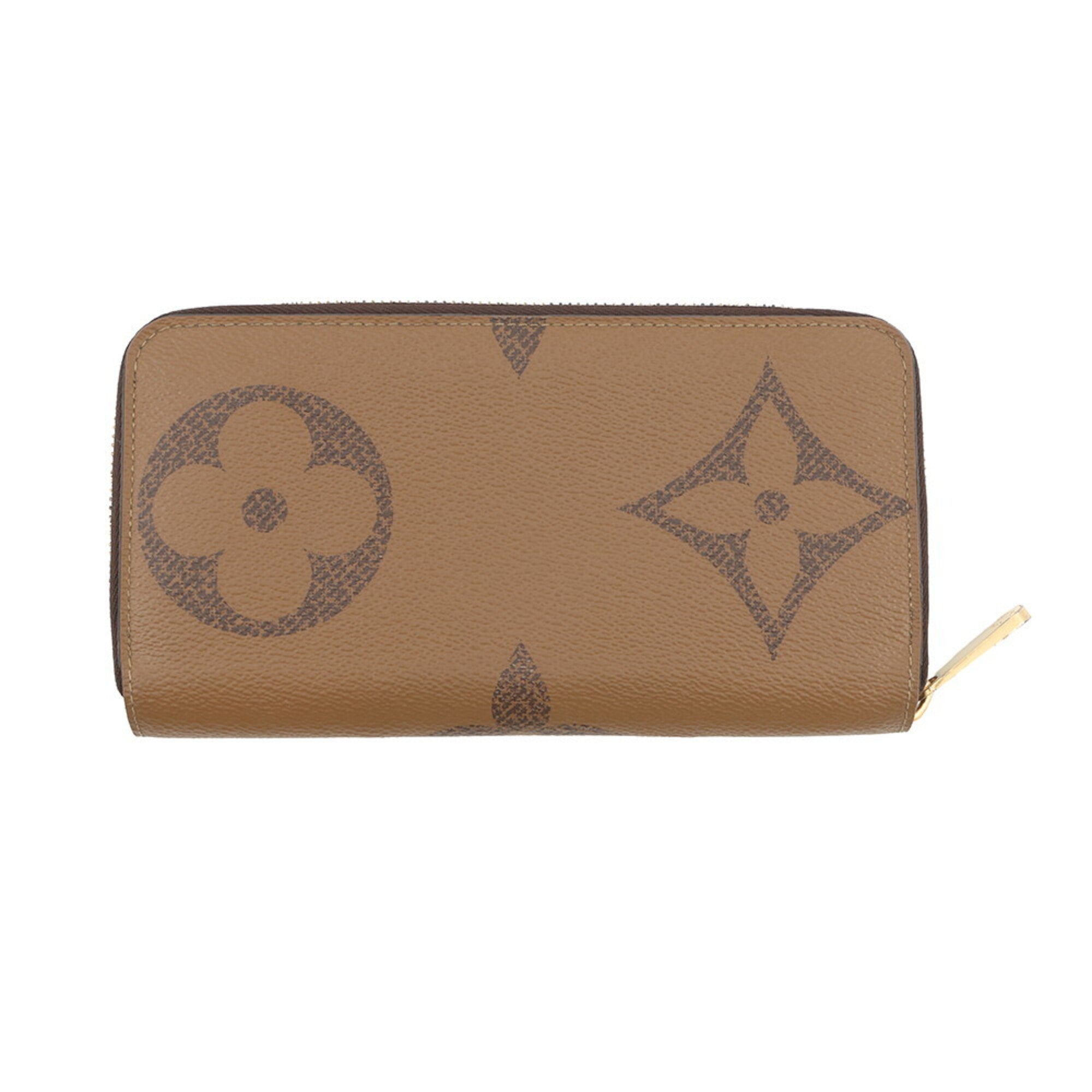 Louis Vuitton Brown Monogram Reverse Long Wallet (Bi-Fold) (Pre-Owned)