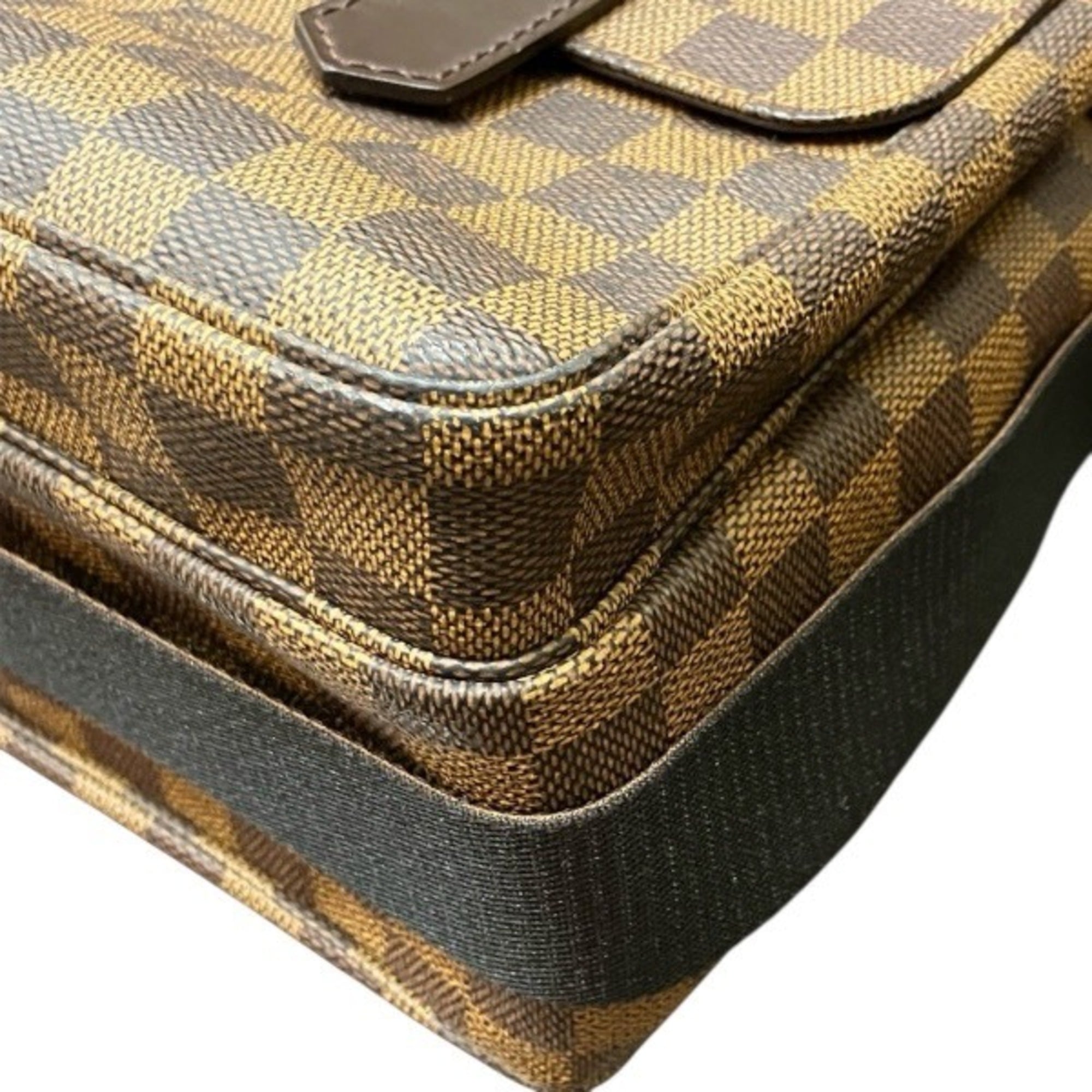 Louis Vuitton Brown Handbag Messenger Bag Shoulder Bag (Pre-Owned)