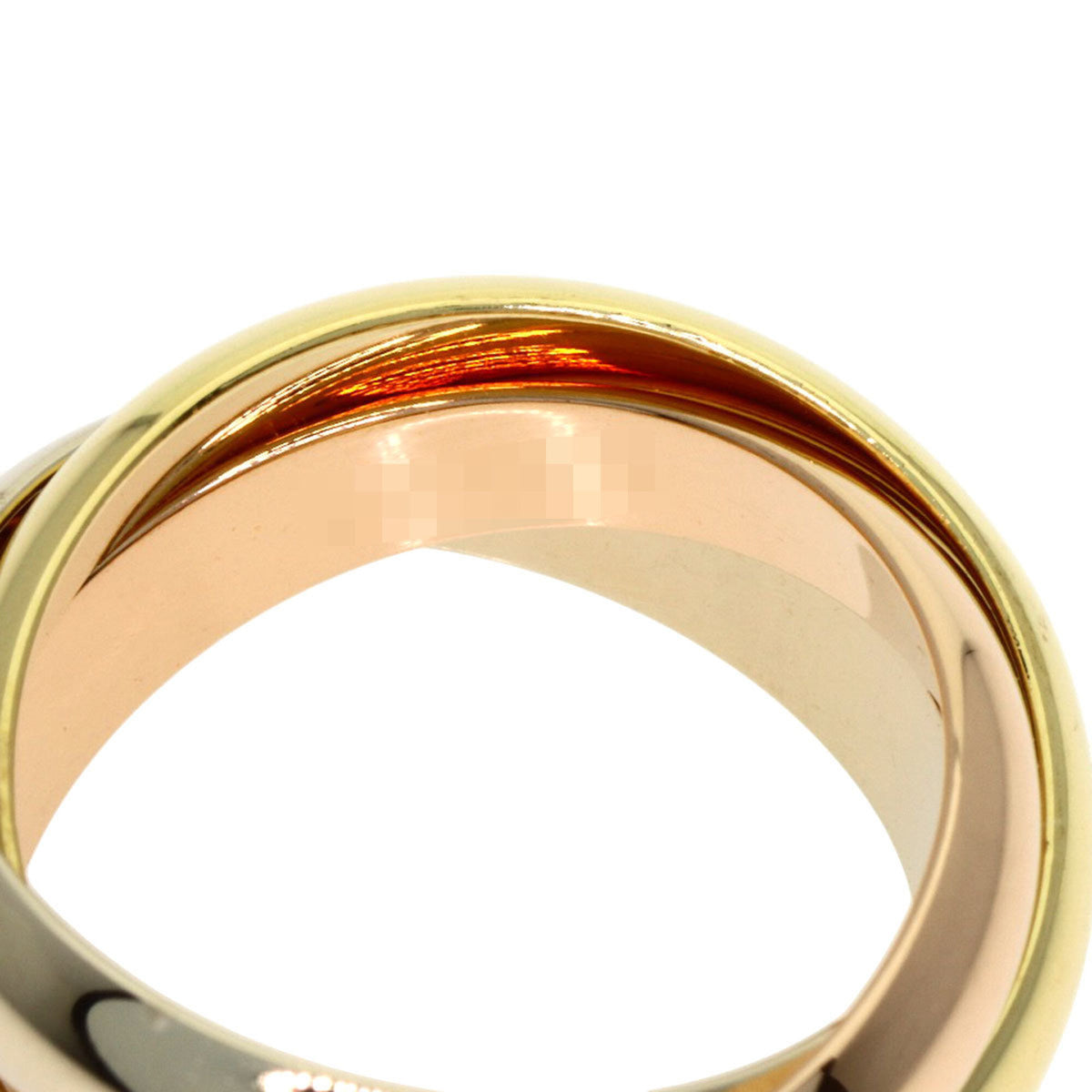 Cartier Trinity Yellow Gold (18K) Pink Gold (18K) White Gold (18K) Band Ring (Pre-Owned)