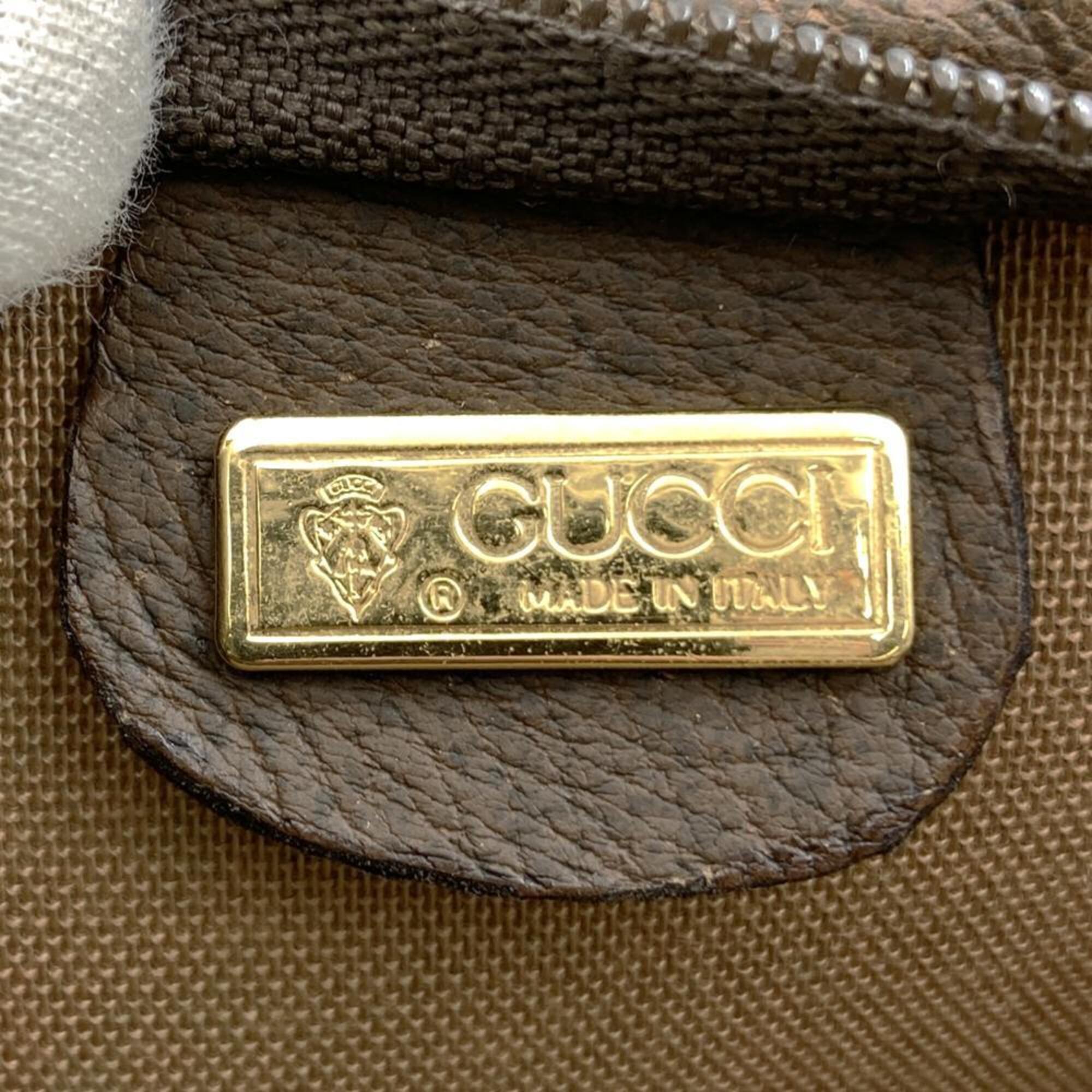 Gucci Brown Gg Supreme Tote Bag (Pre-Owned)