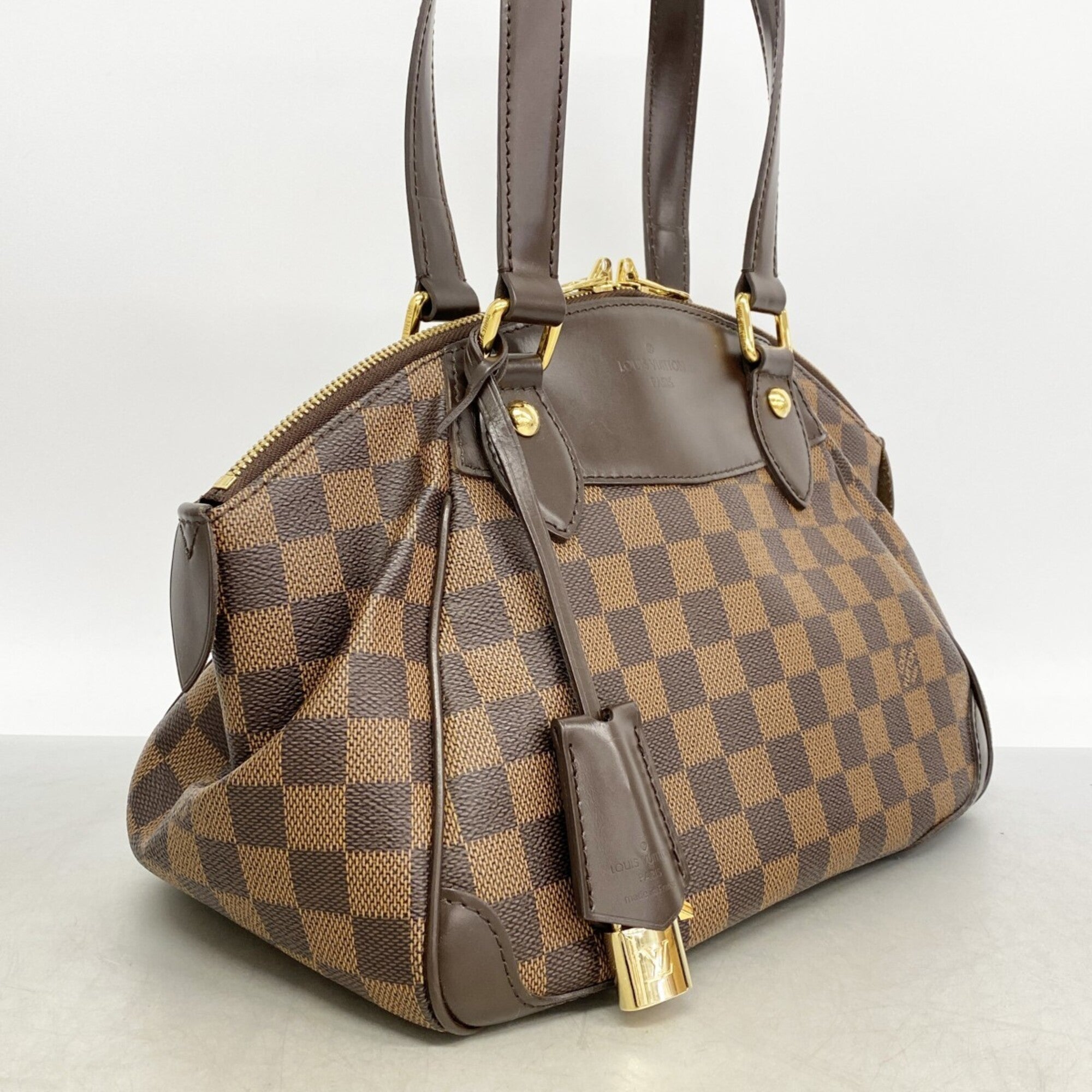 Louis Vuitton Ebene Handbag (Pre-Owned)