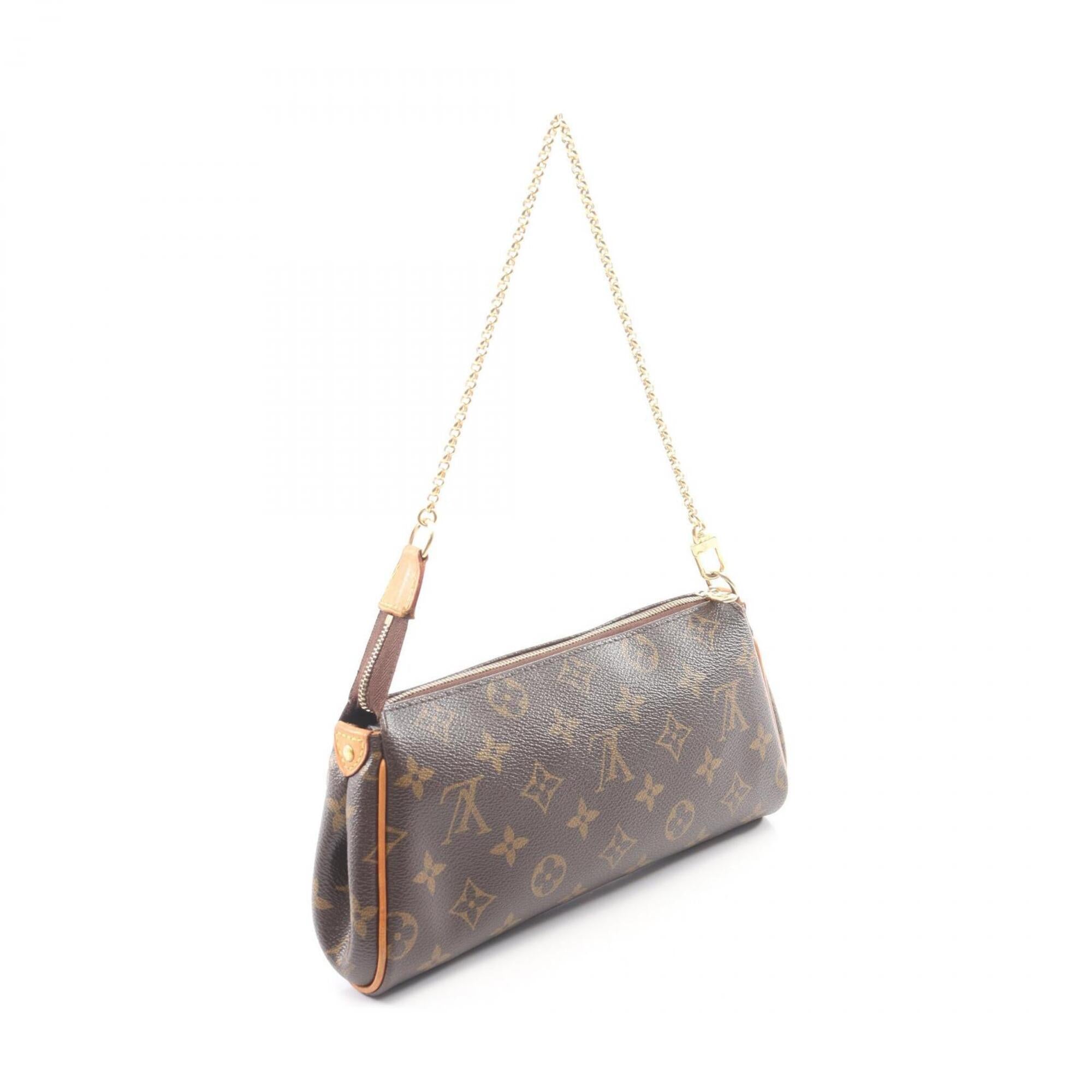 Louis Vuitton Brown Pvc Coated Canvas Leather Handbag Shoulder Bag (Pre-Owned)