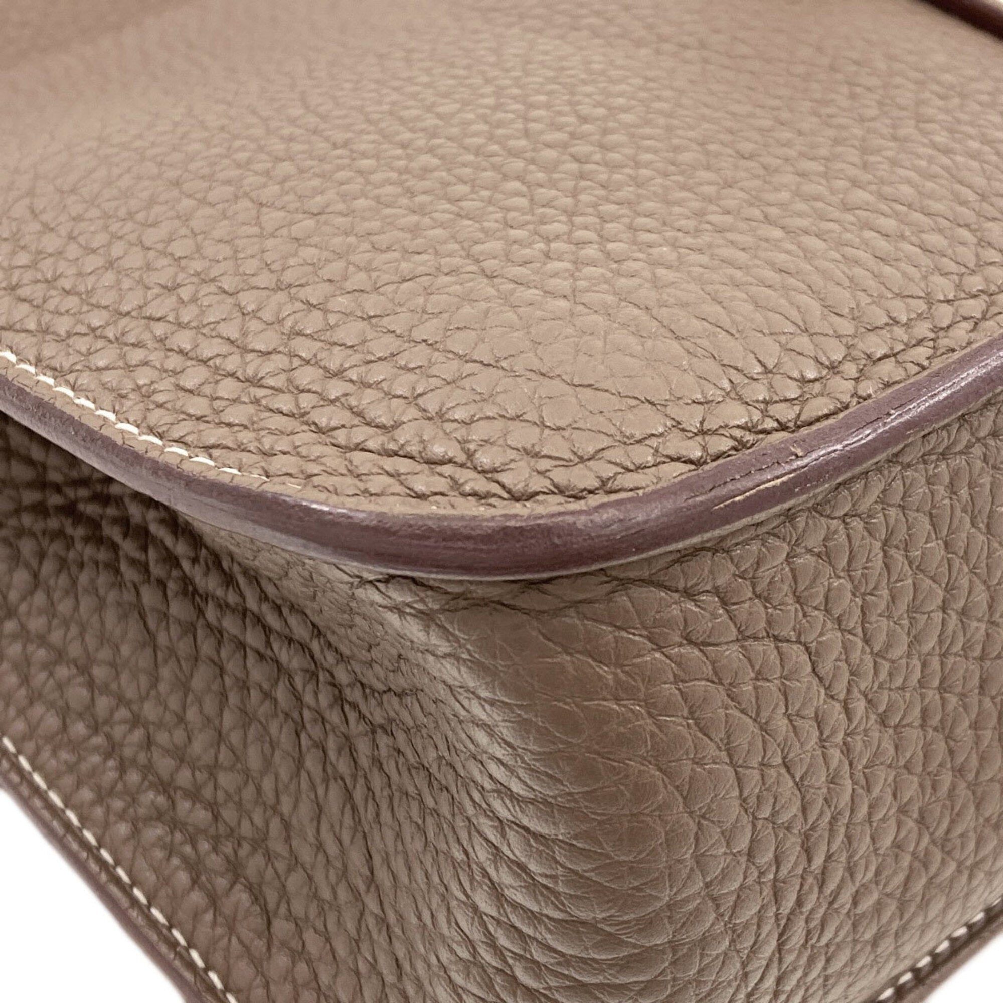 Hermes Etoupe Gray Handbag (Pre-Owned)