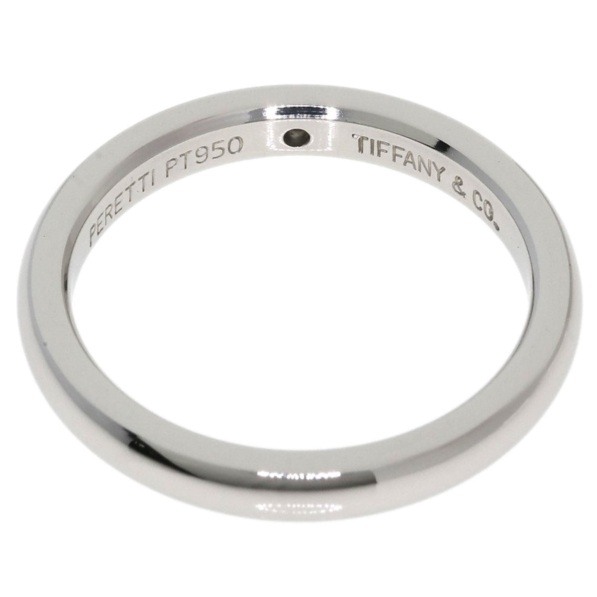 Tiffany Platinum 950 Band Ring (Pre-Owned)