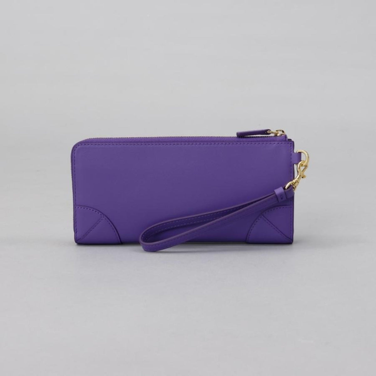 Mcm Purple Leather Long Wallet (Bi-Fold) (Pre-Owned)