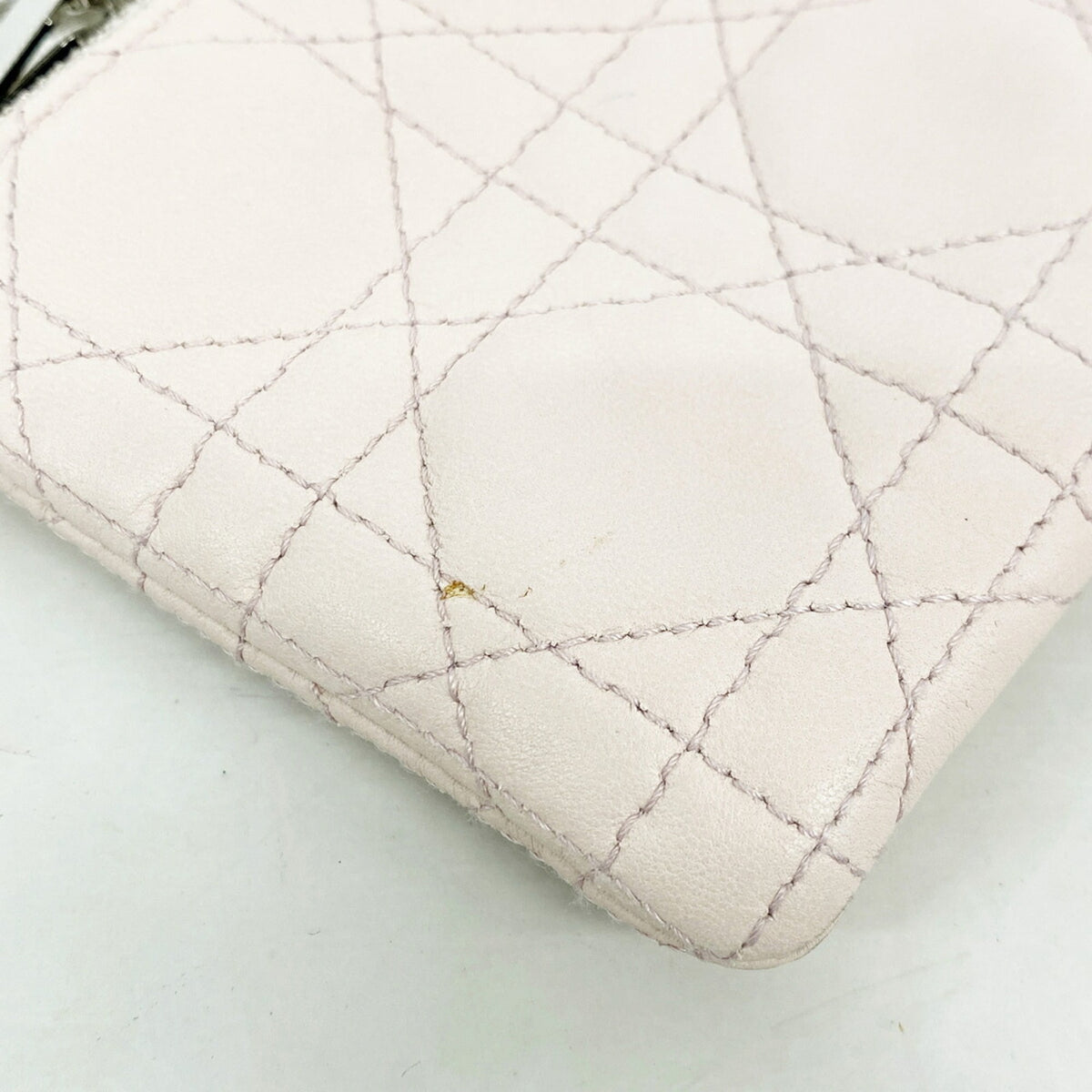 Christian Dior Pink Leather Pouch (Pre-Owned)