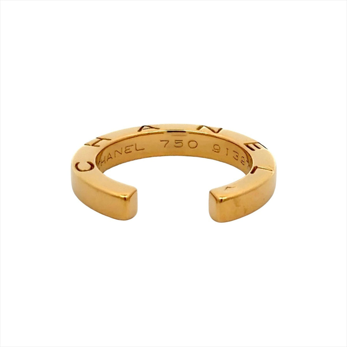 Chanel Yellow Gold Yellow Gold (18K) Band Ring (Pre-Owned)