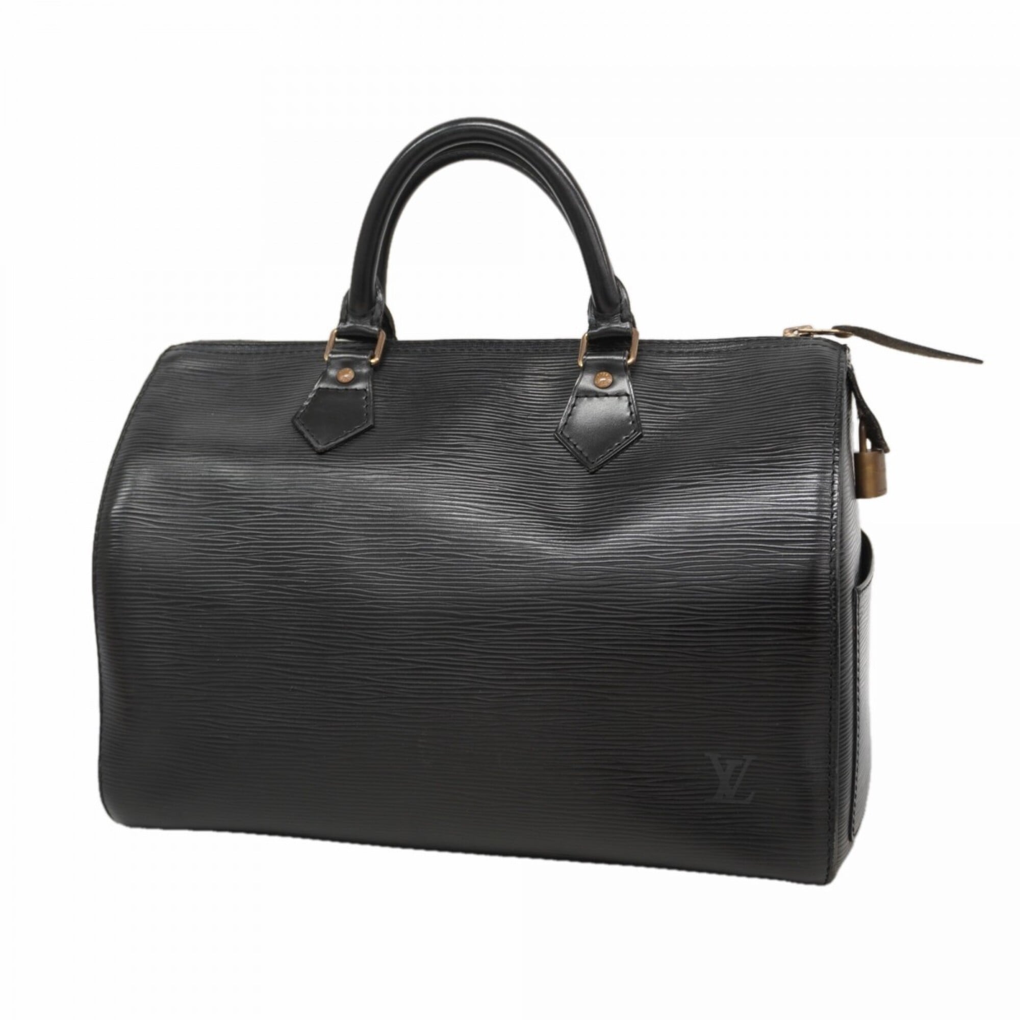 Louis Vuitton Noir Handbag (Pre-Owned)