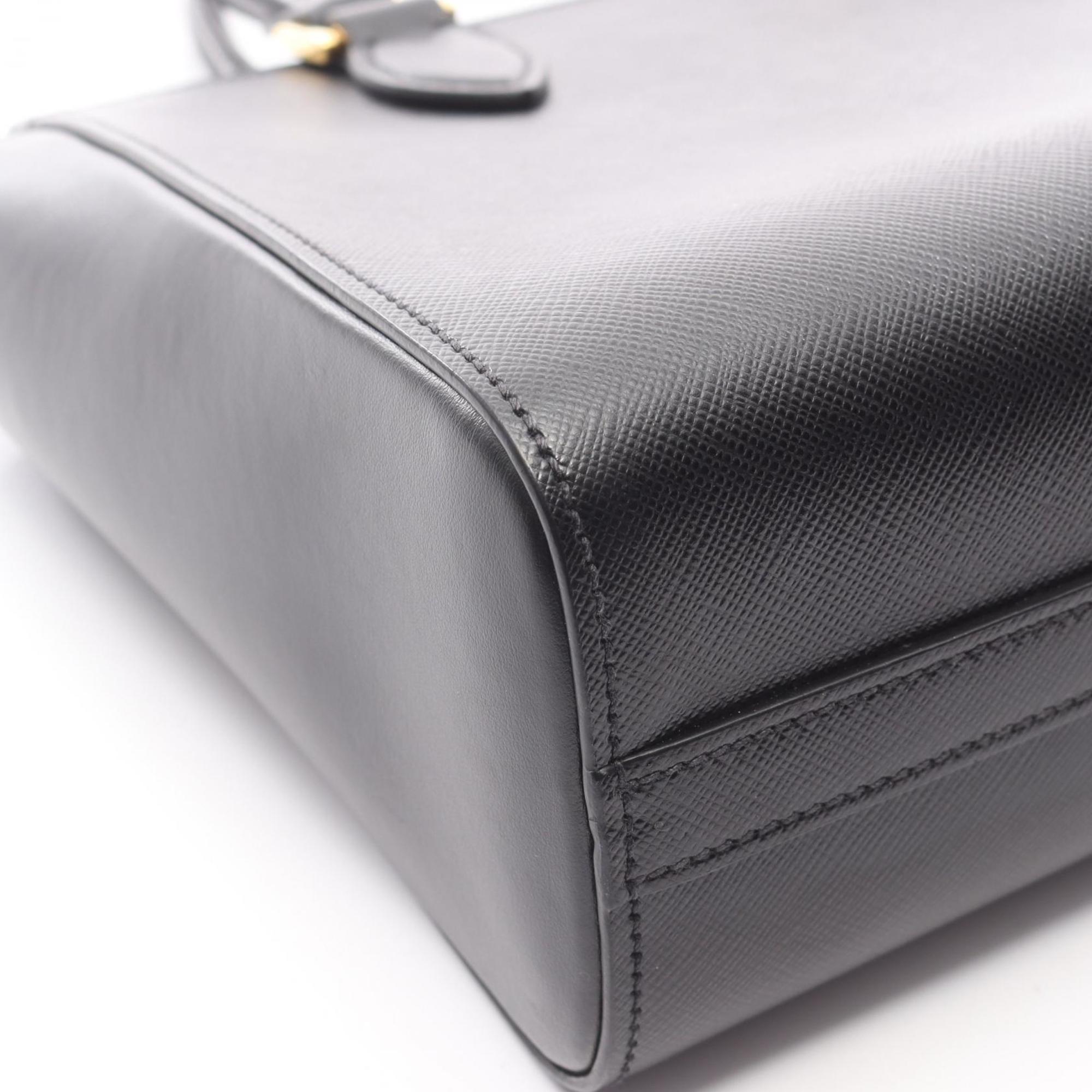 Prada Black Saffiano Handbag (Pre-Owned)