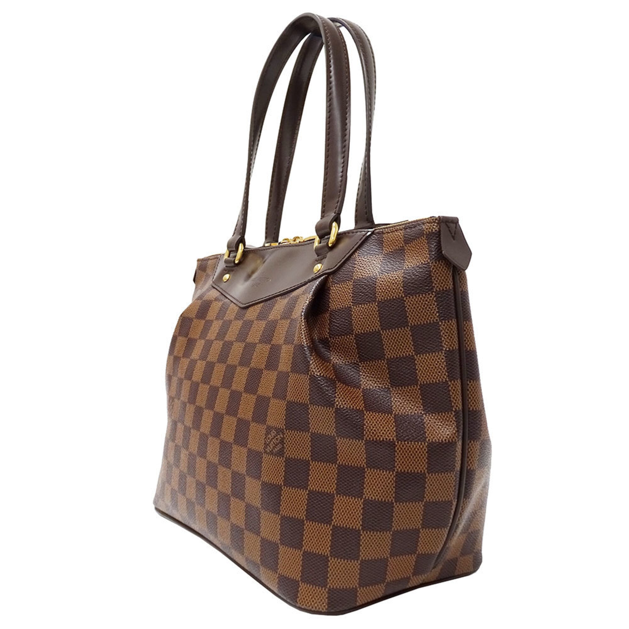 Louis Vuitton Brown Damier Canvas Tote Bag (Pre-Owned)