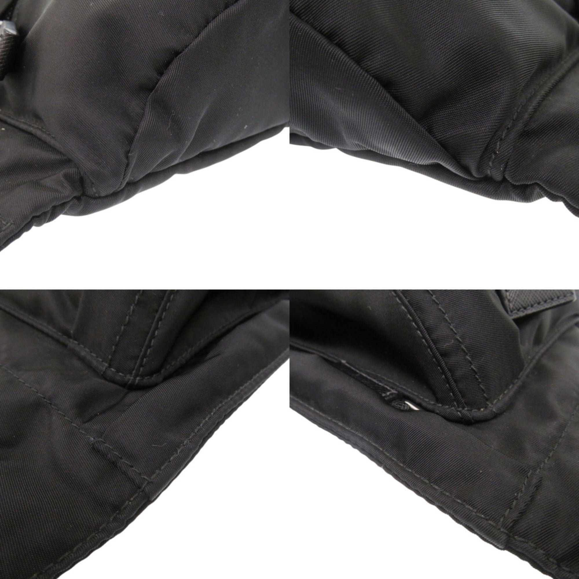 Prada Black Nylon Fanny Pack Sling Bag (Pre-Owned)