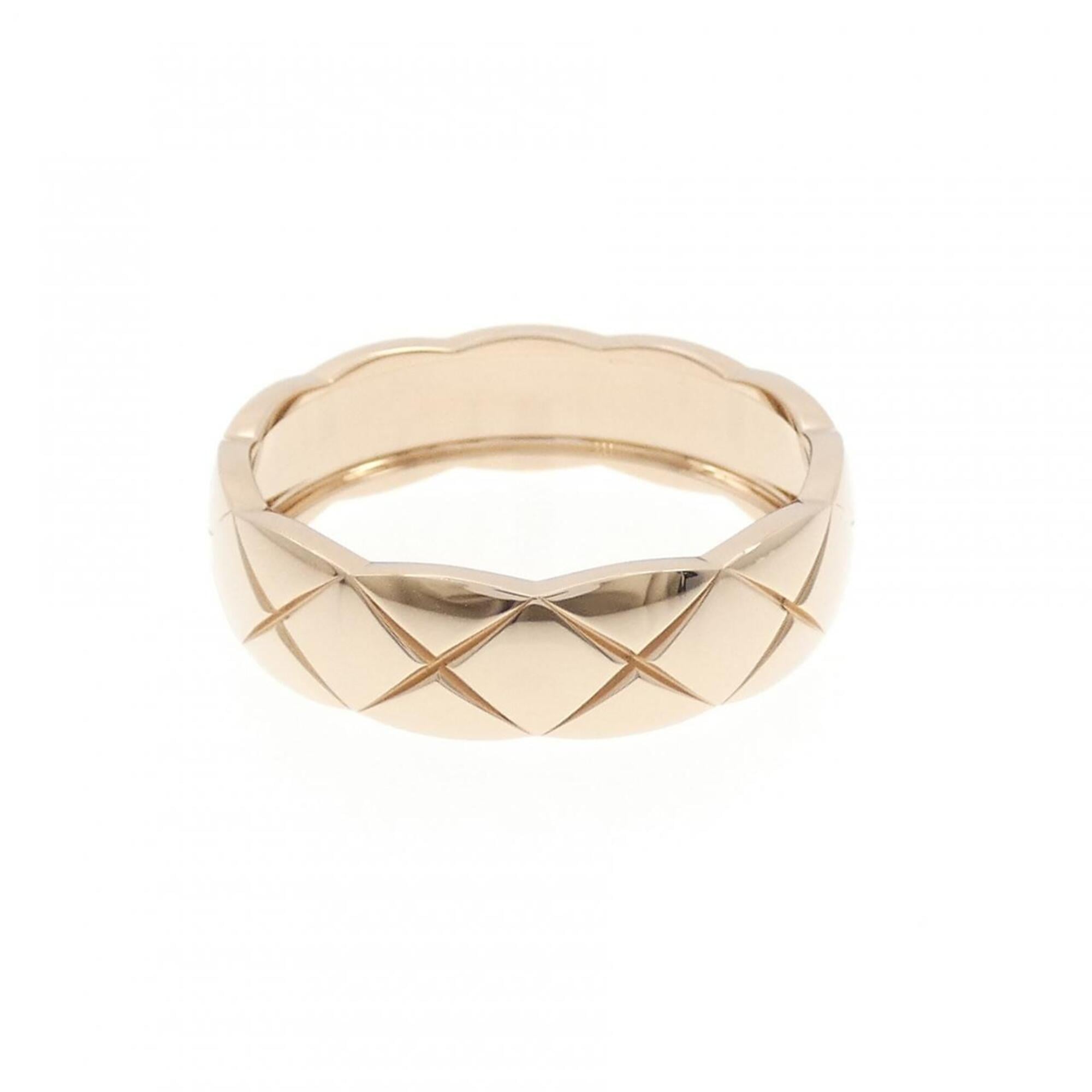 Chanel Pink Gold (18K) Band Ring (Pre-Owned)