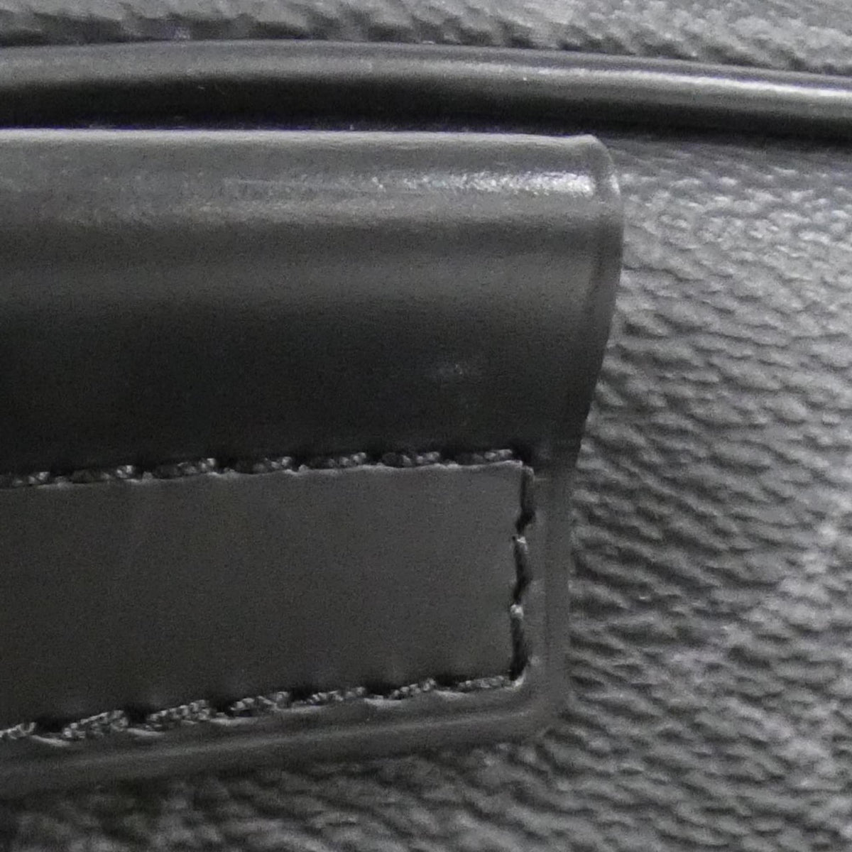 Louis Vuitton Black Coated Canvas Shoulder Bag (Pre-Owned)