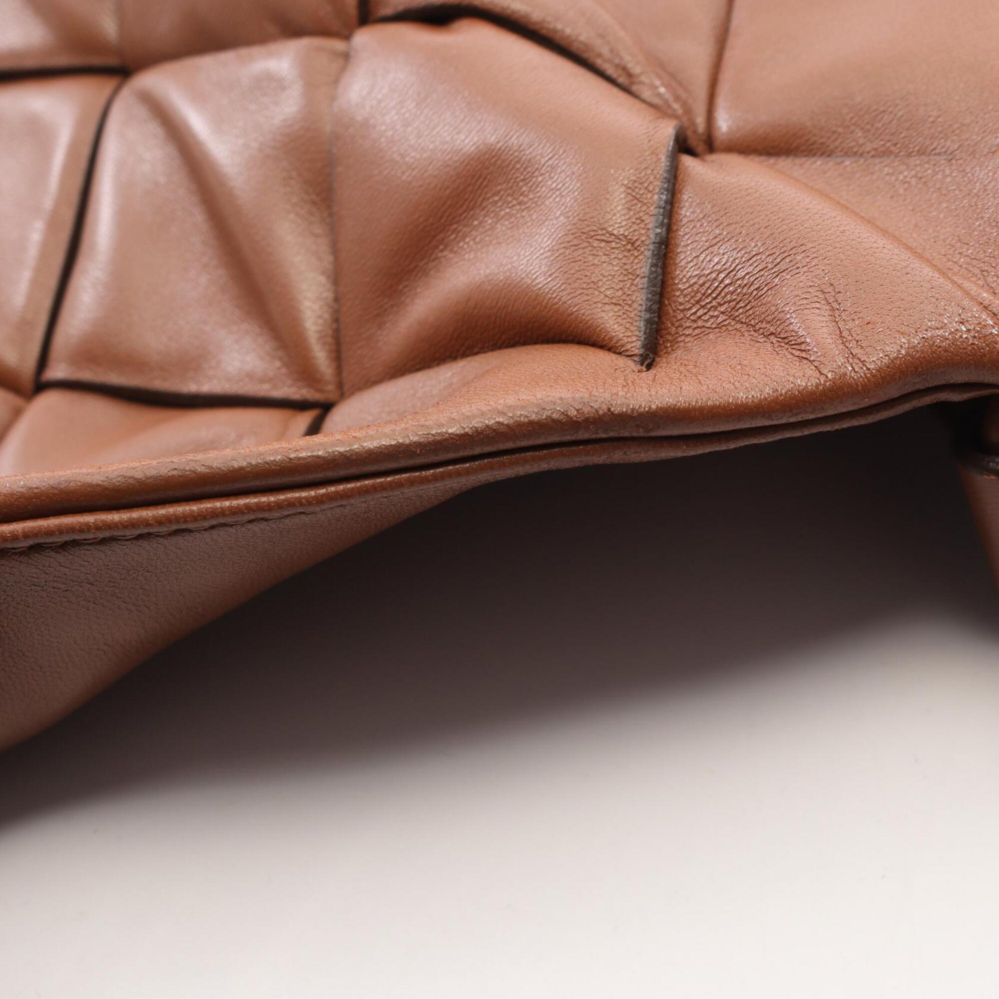 Miu Miu Brown Leather Handbag Shoulder Bag (Pre-Owned)
