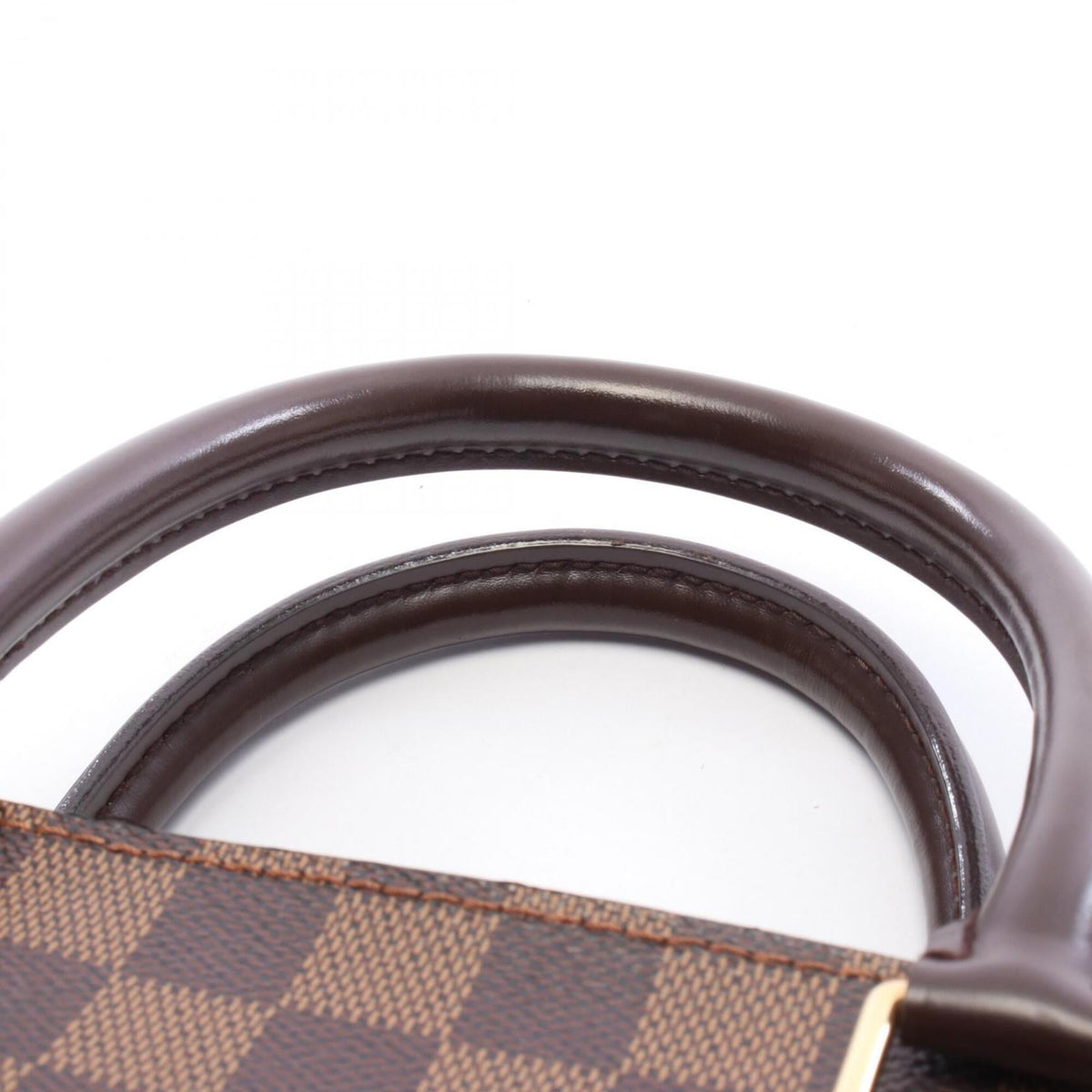 Louis Vuitton Brown Damier Canvas Coated Canvas Handbag (Pre-Owned)