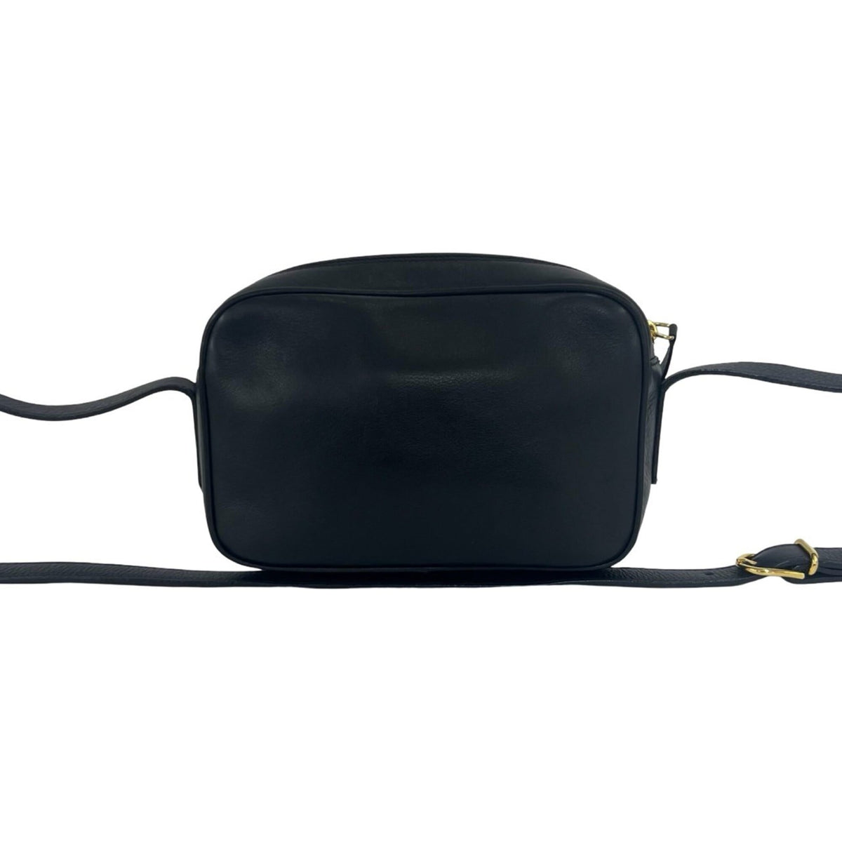 Burberry Black Leather Shoulder Bag (Pre-Owned)