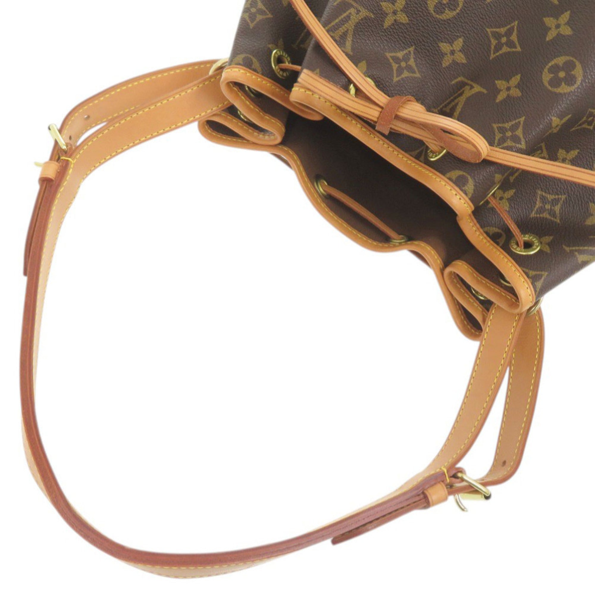 Louis Vuitton Brown Monogram Shoulder Bag (Pre-Owned)