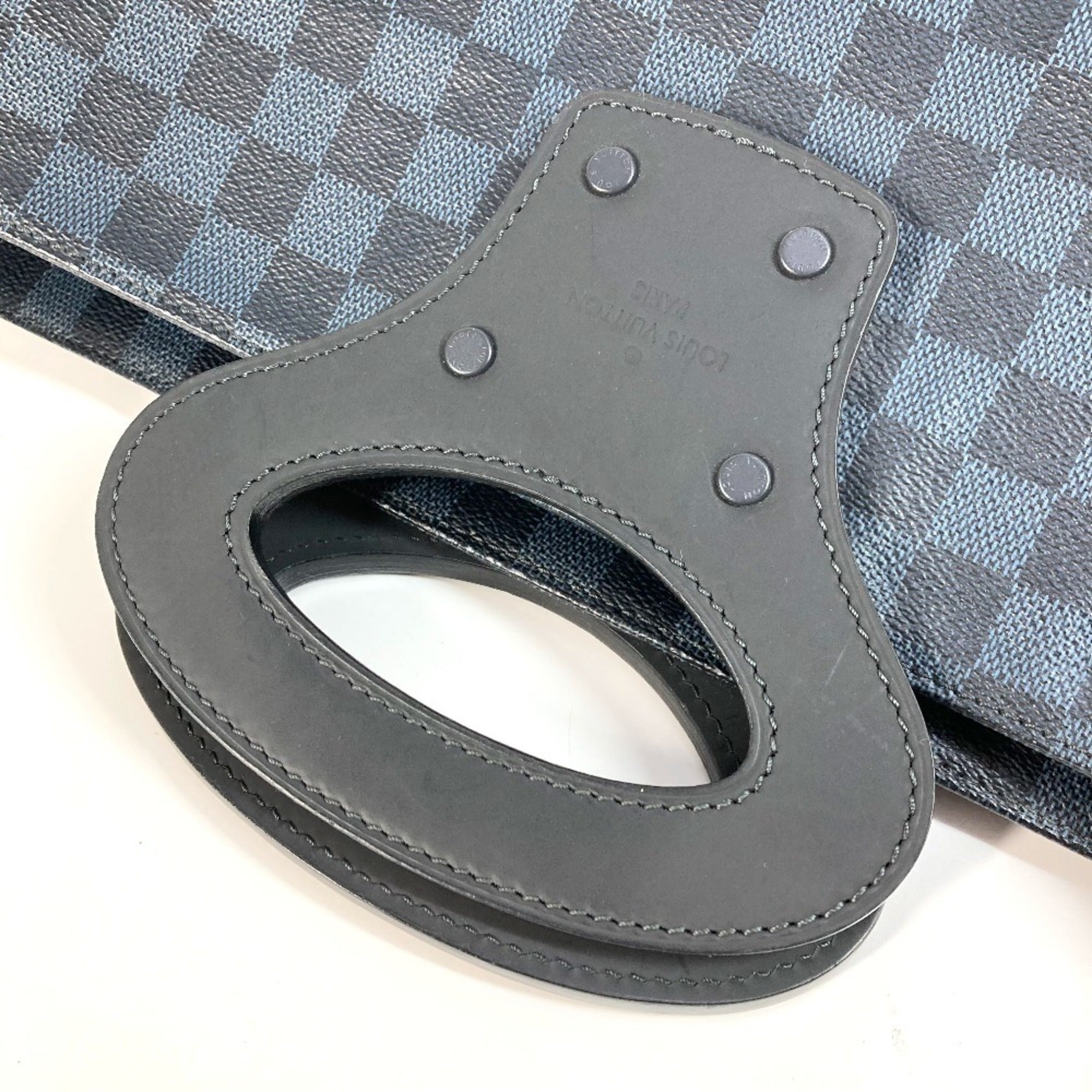 Louis Vuitton Damier Cobalt Navy Handbag Shoulder Bag (Pre-Owned)