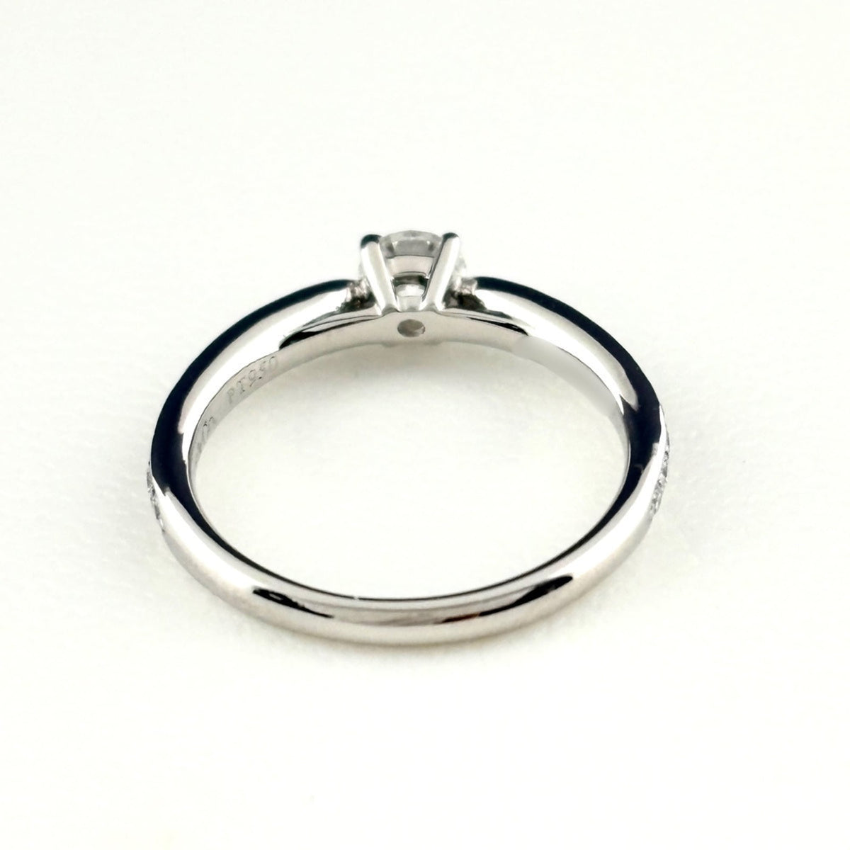 Tiffany Platinum 950 Band Ring (Pre-Owned)