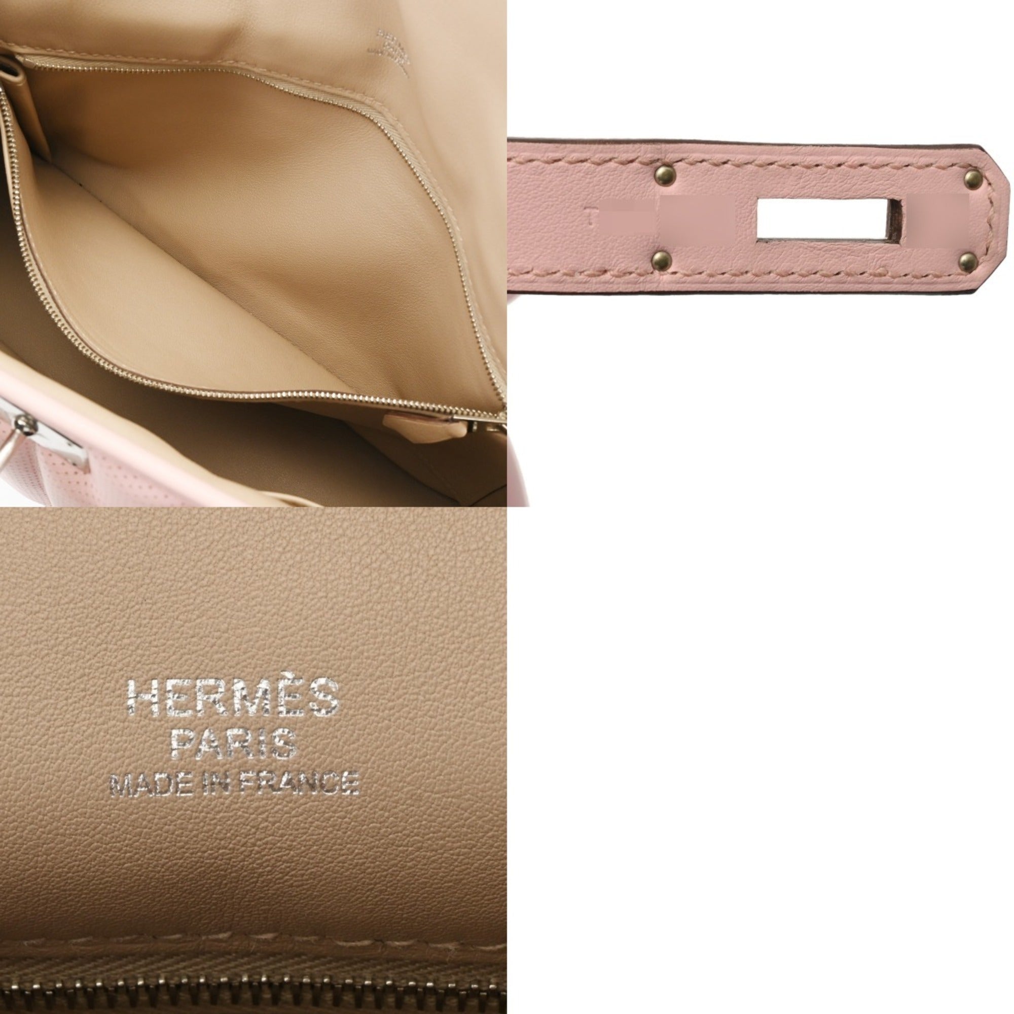 Hermes Rose Sakura Swift Leather Shoulder Bag (Pre-Owned)