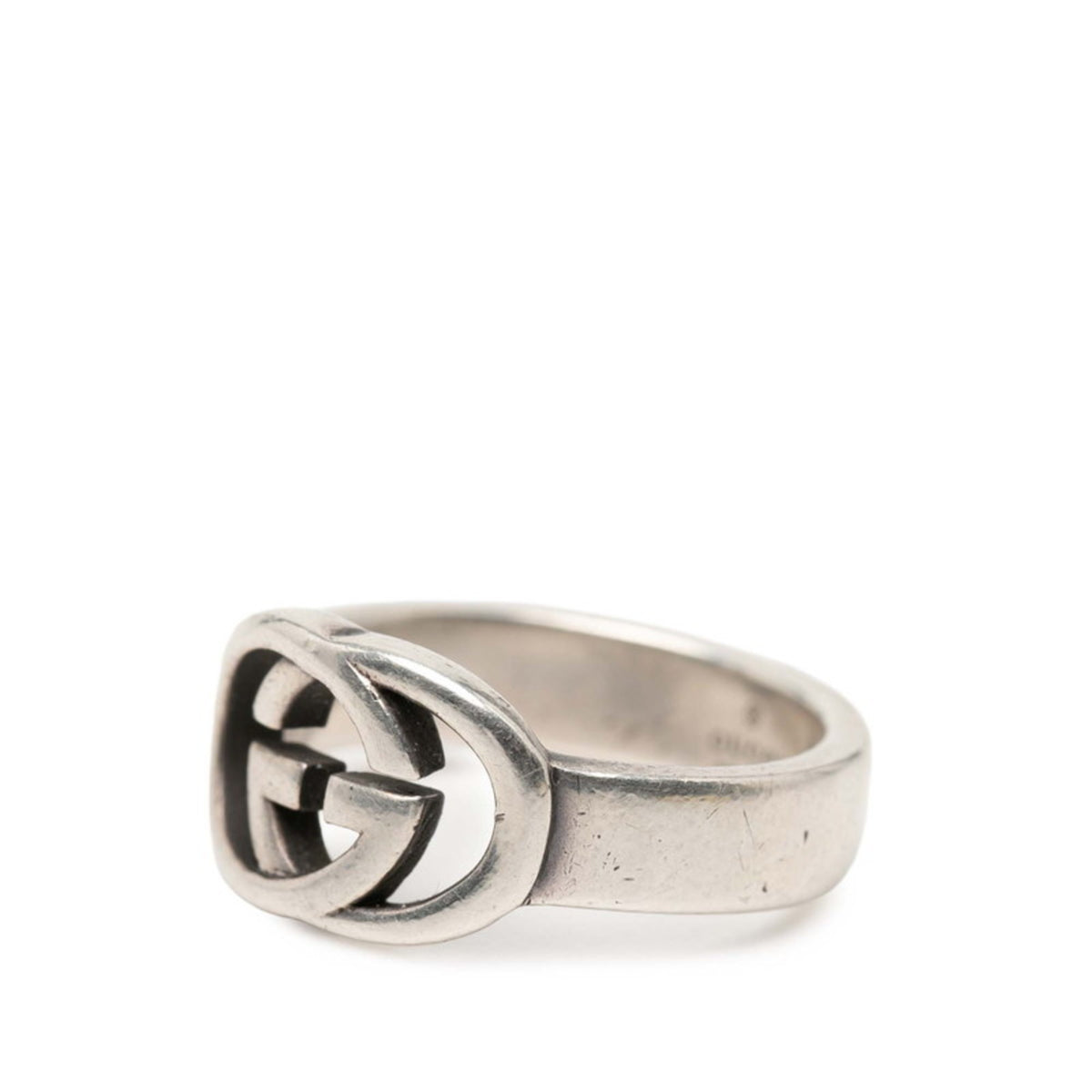 Gucci Silver 925 Band Ring (Pre-Owned)