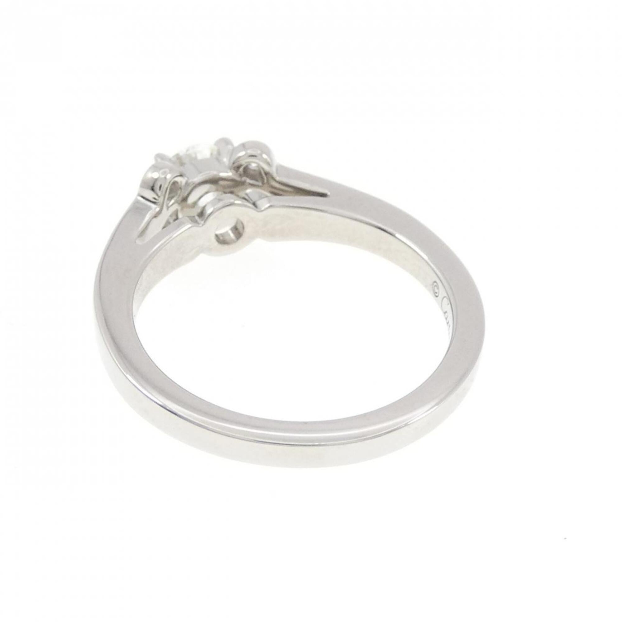 Cartier Platinum Platinum 950 Band Ring (Pre-Owned)