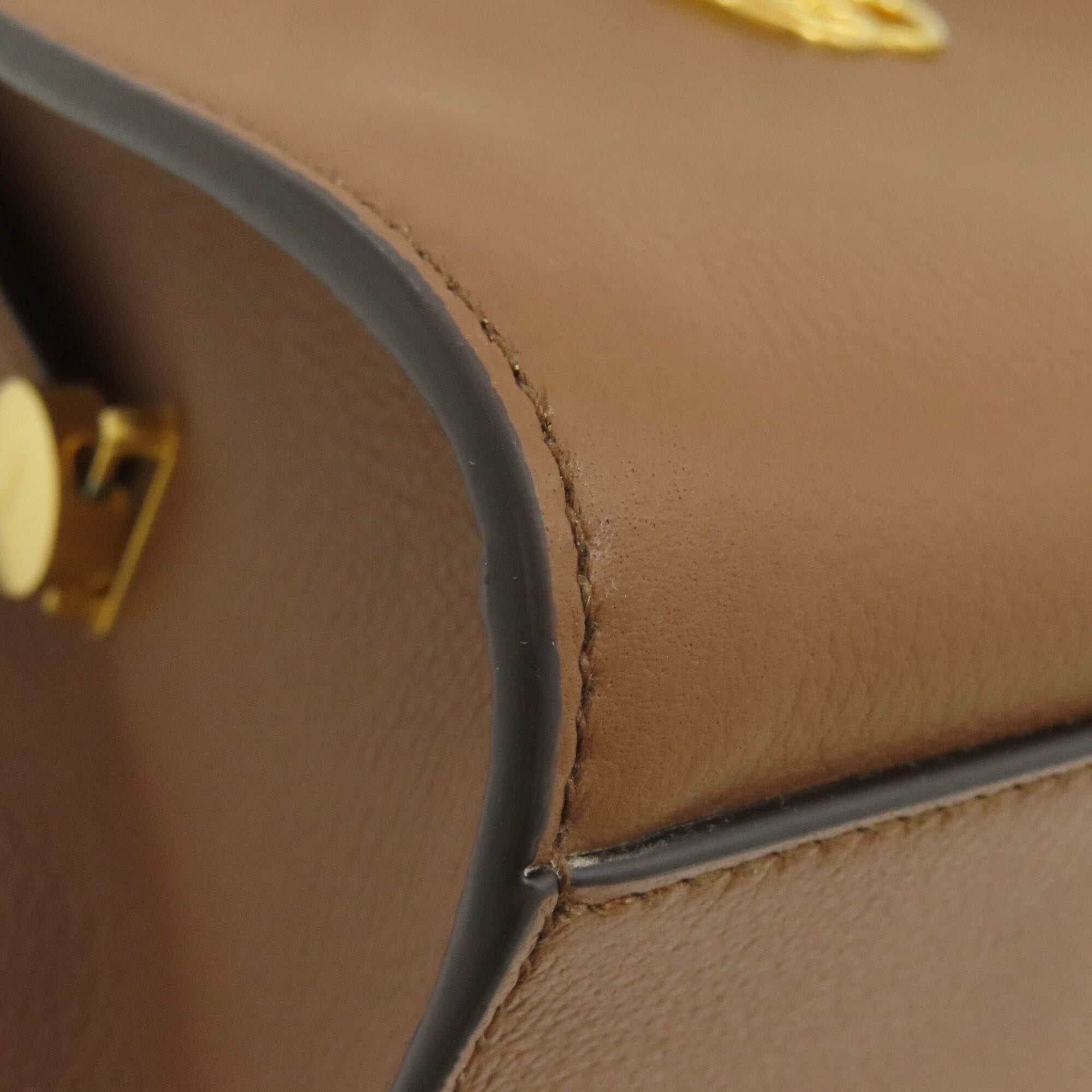 Bally Brown Leather Shoulder Bag (Pre-Owned)