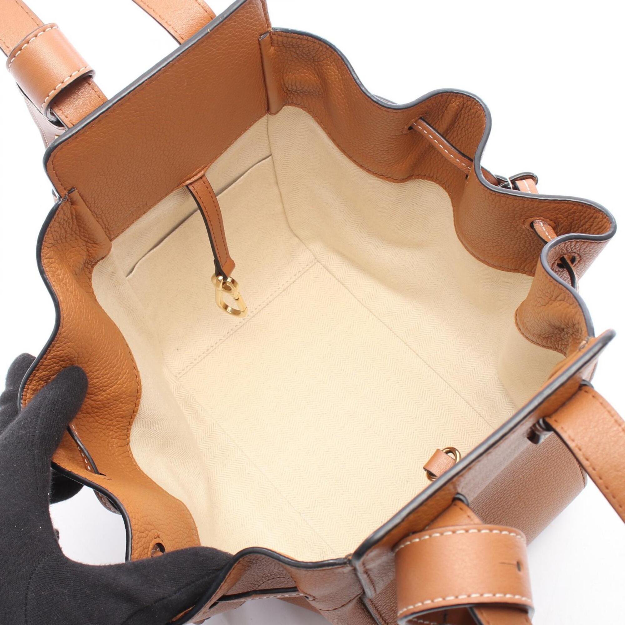 Loewe Brown Leather Handbag (Pre-Owned)