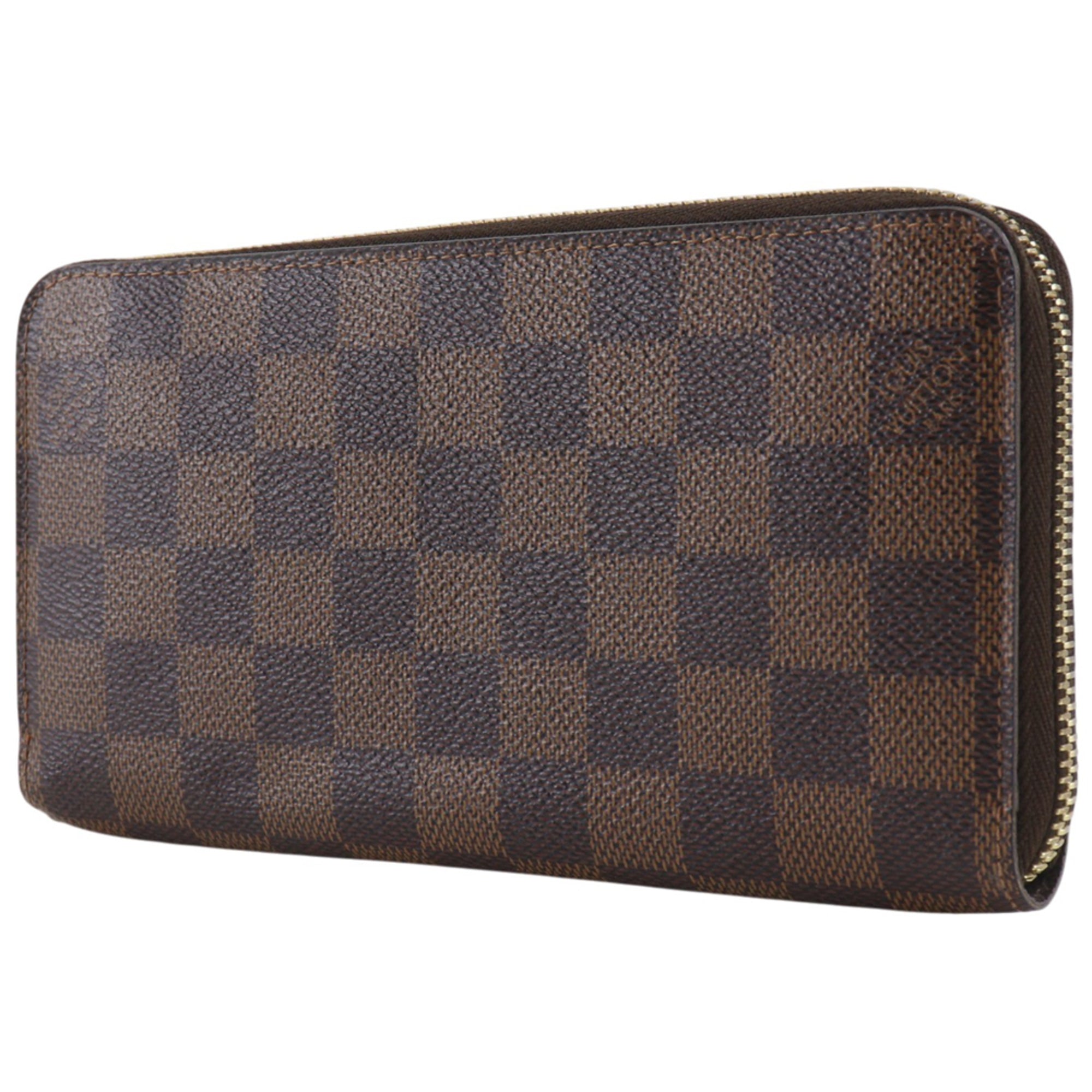 Louis Vuitton Brown Ebene Galle Damier Canvas Long Wallet (Bi-Fold) (Pre-Owned)