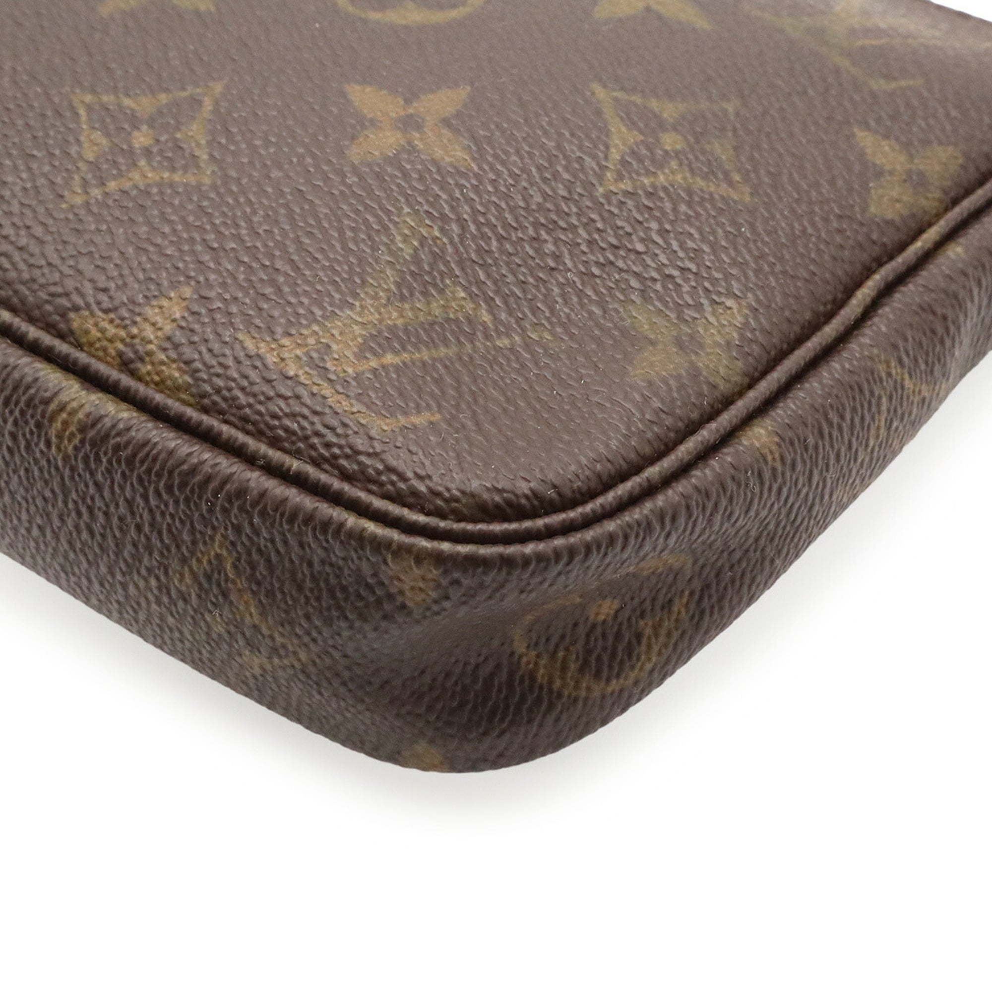 Louis Vuitton Monogram Brown Monogram Handbag Pochette (Pre-Owned)
