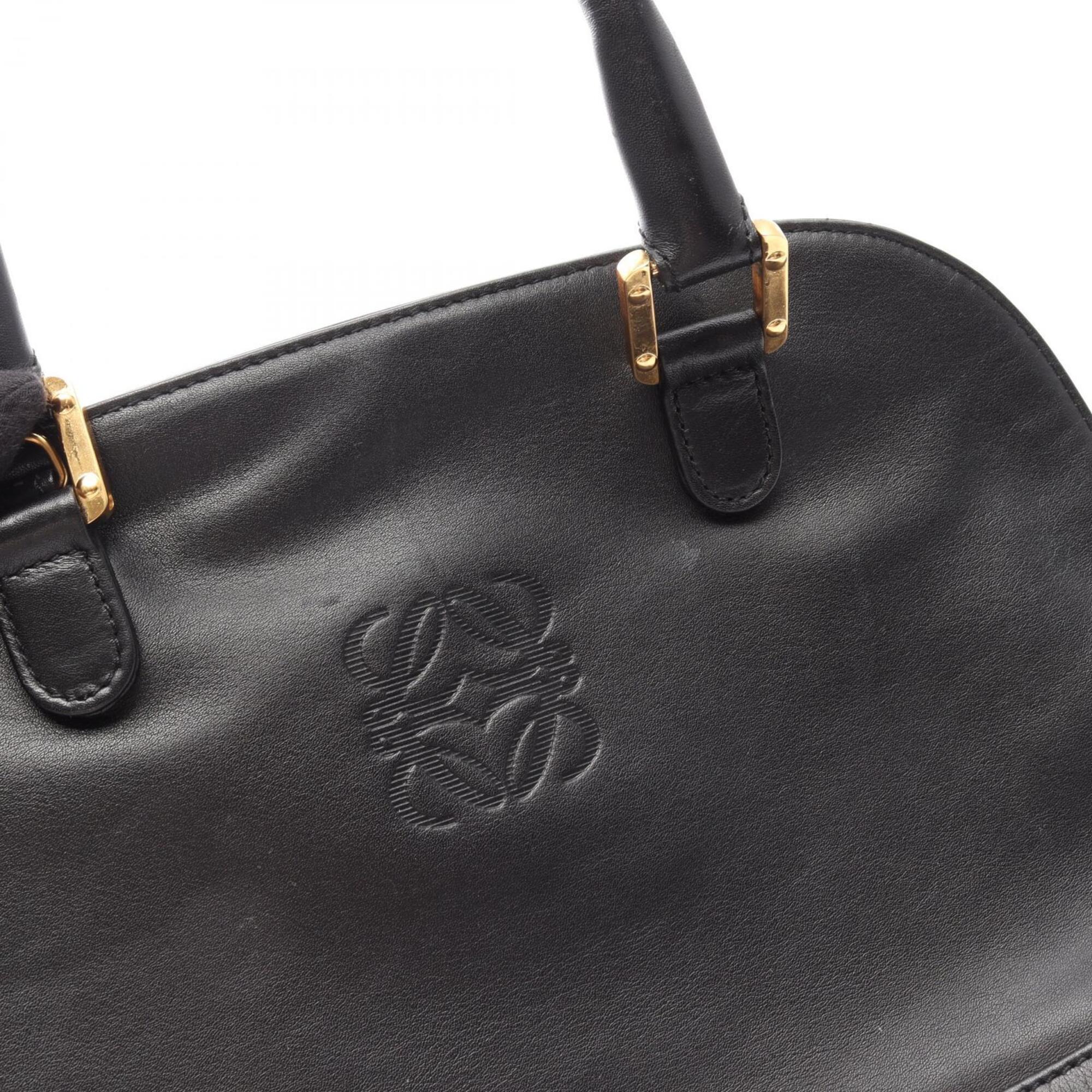 Loewe Black Leather Handbag (Pre-Owned)