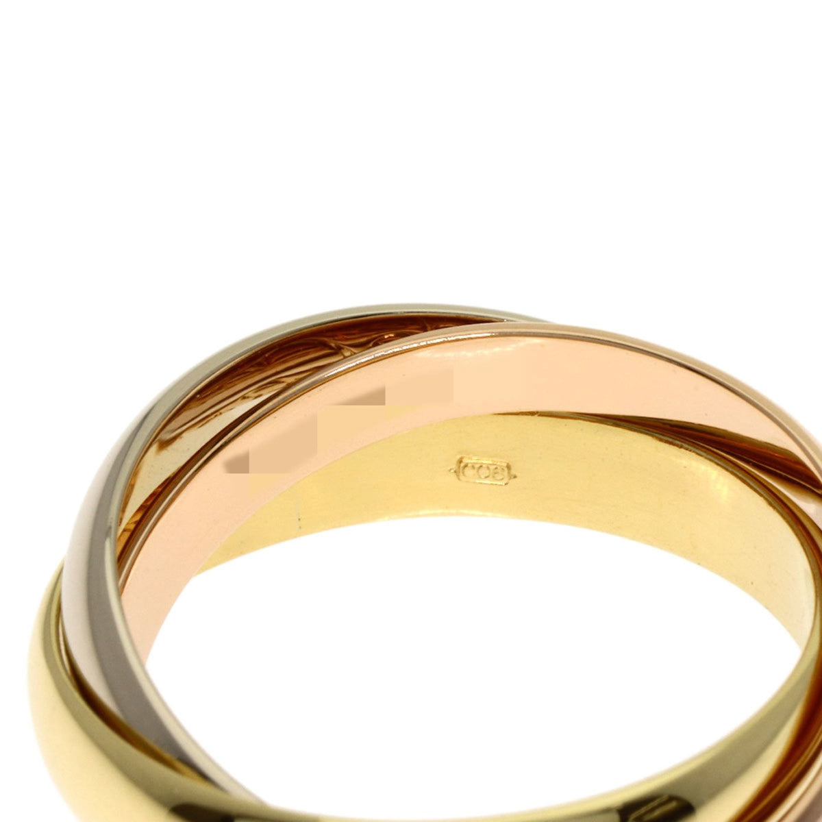 Cartier Yellow Gold (18K) Pink Gold (18K) White Gold (18K) Band Ring (Pre-Owned)