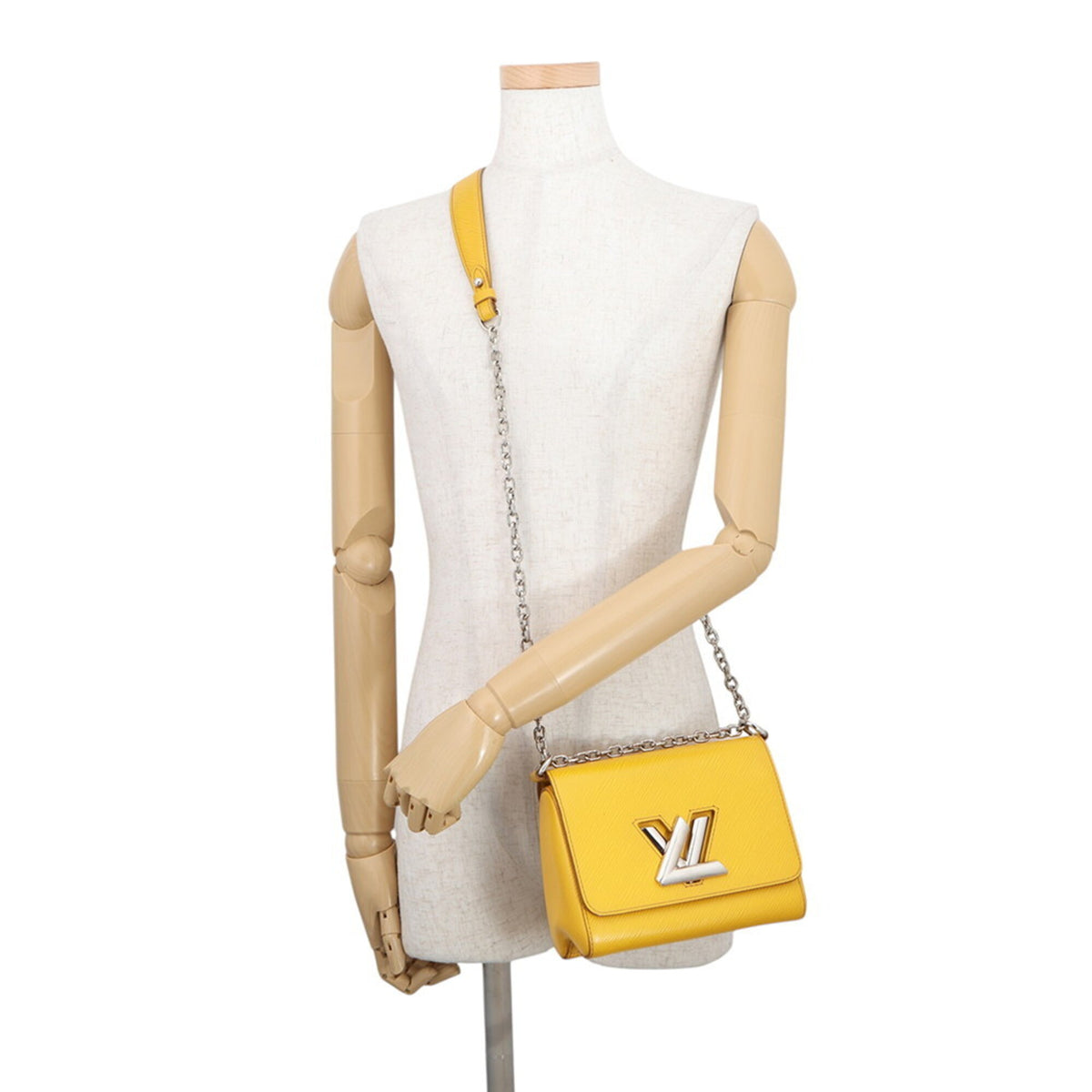 Louis Vuitton Yellow Epi Leather Handbag Shoulder Bag (Pre-Owned)