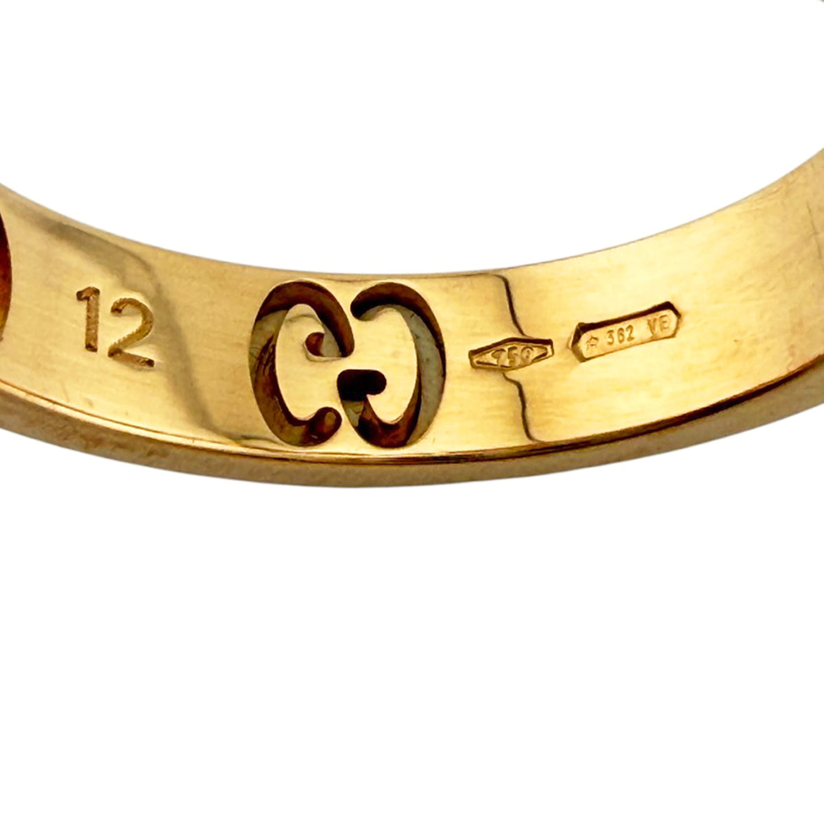 Gucci Pink Gold (18K) Band Ring (Pre-Owned)