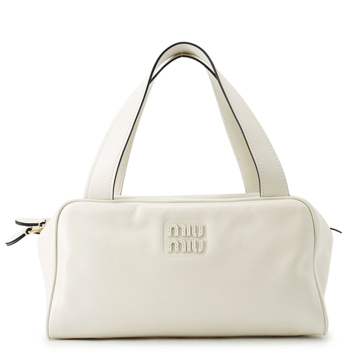 Miu Miu White Leather Handbag (Pre-Owned)